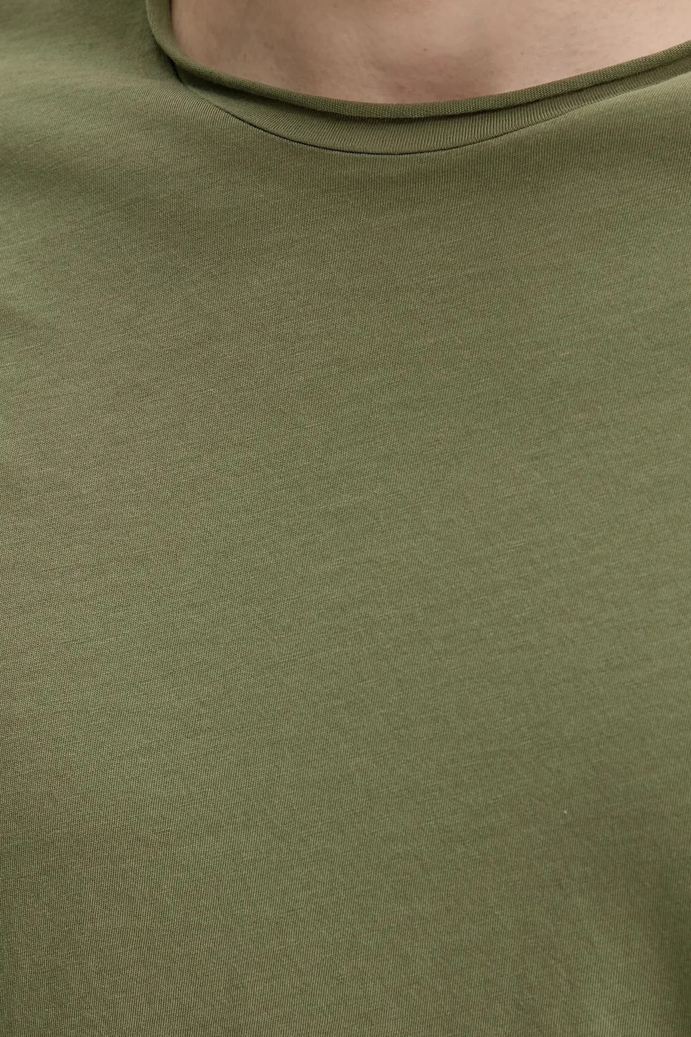 Хлопковая футболка - фото 5