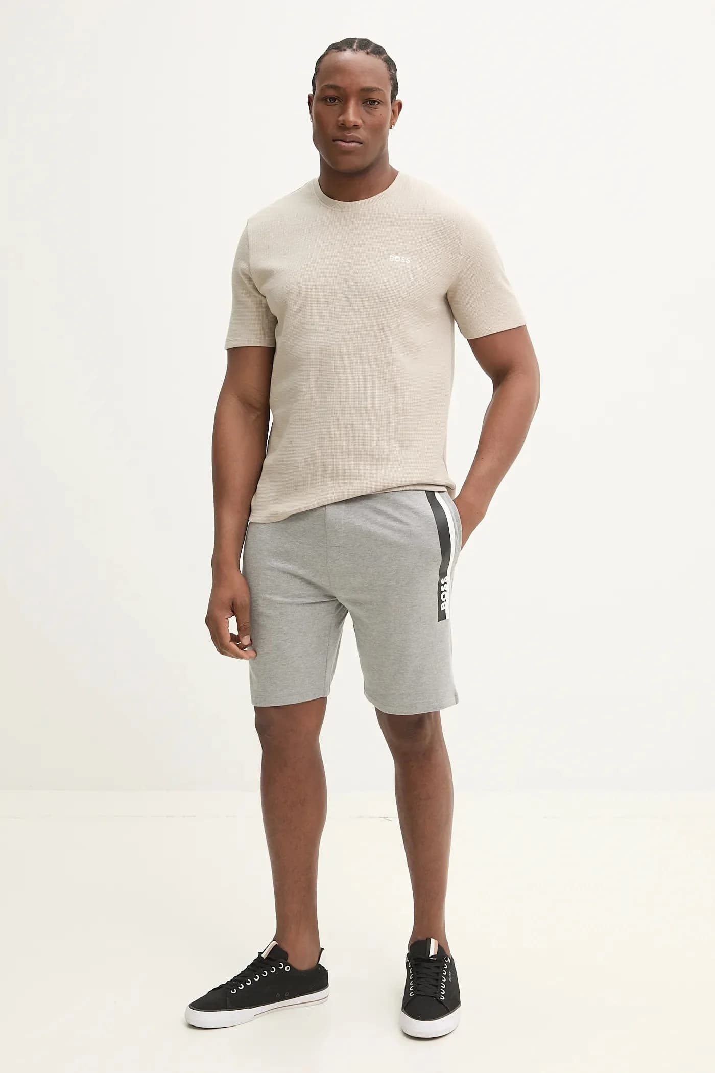 Lounge Вафельная футболка - фото 2