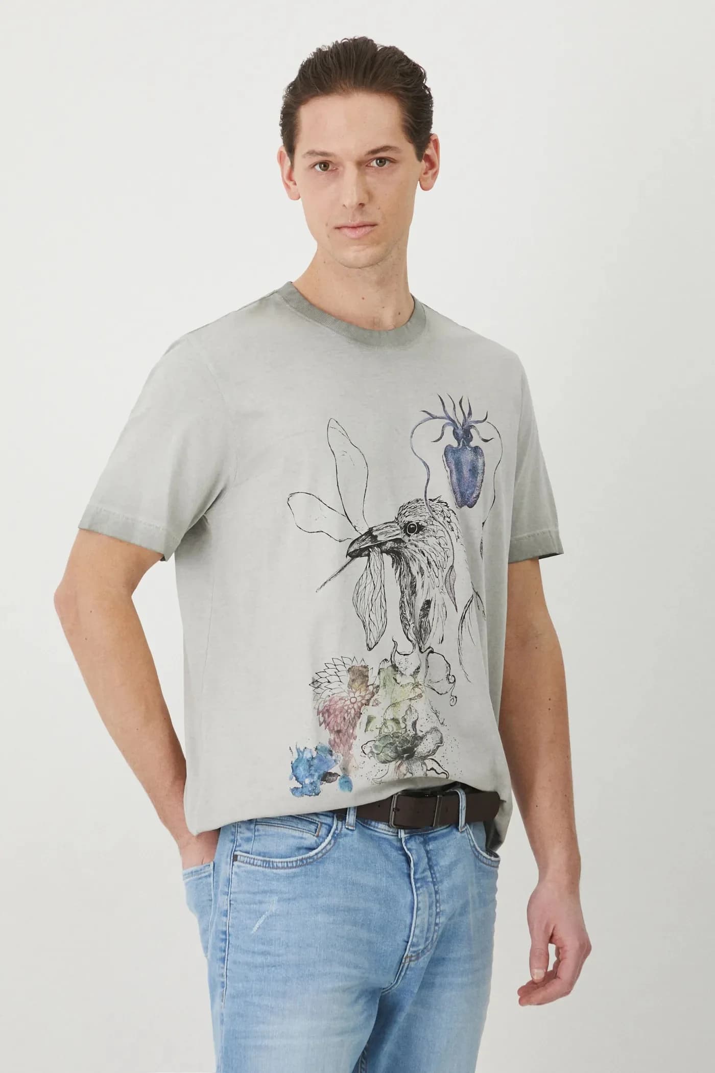 Хлопковая футболка - фото 2