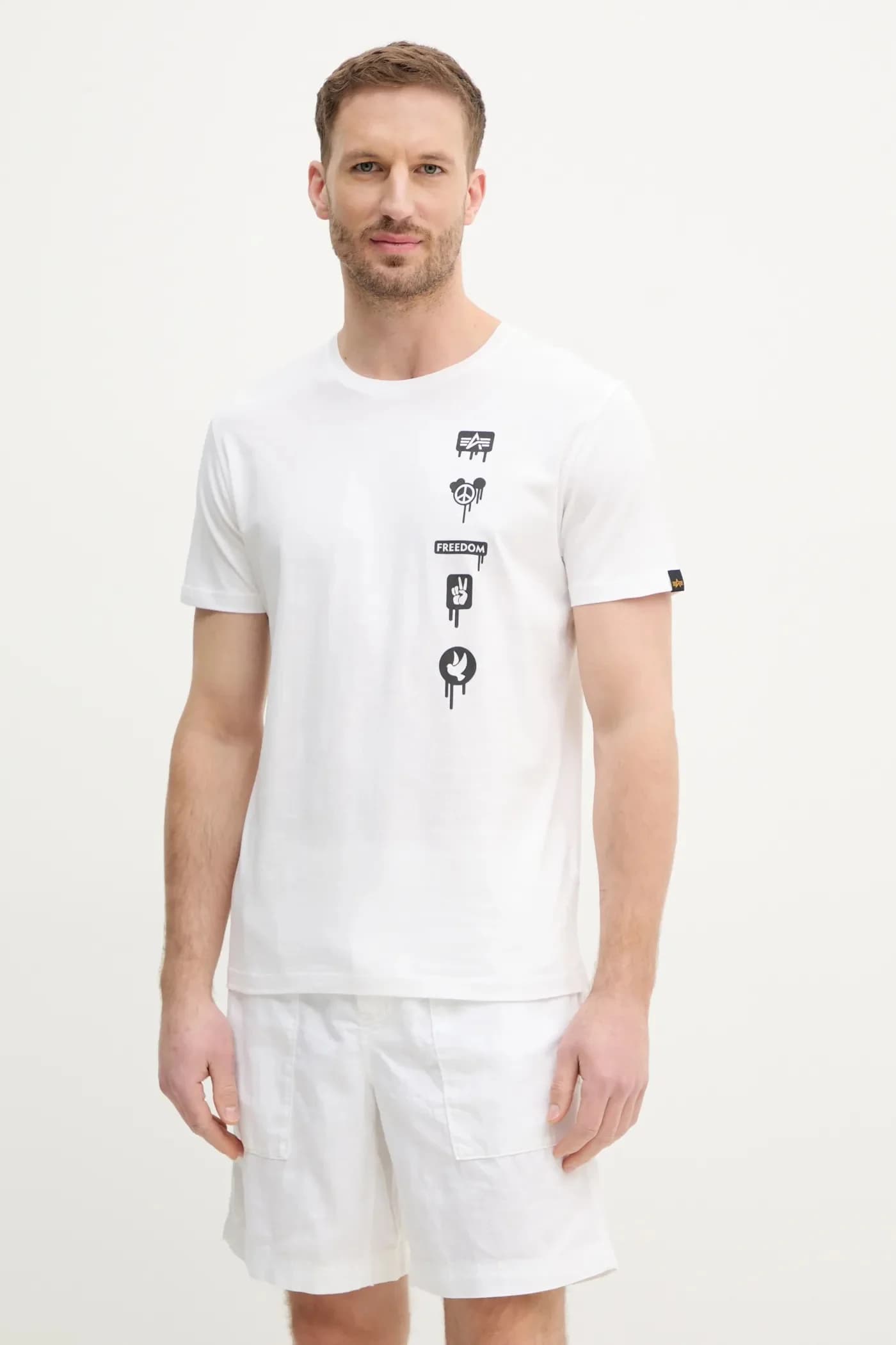 Хлопковая футболка Freedom T