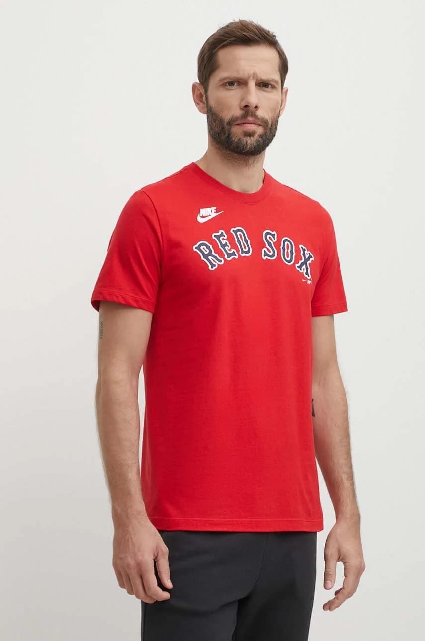 Хлопковая футболка Boston Red Sox