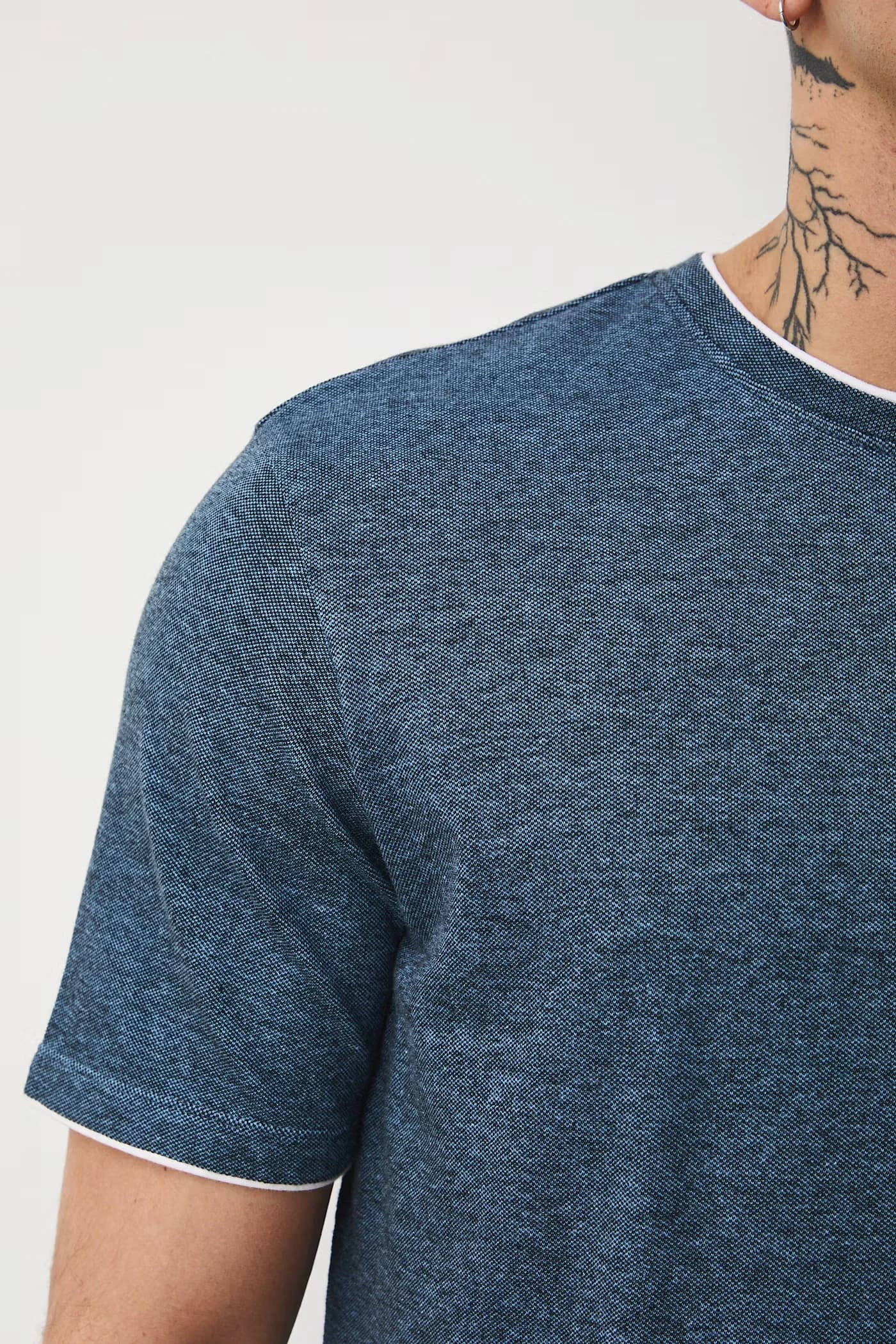 Хлопковая футболка - фото 5