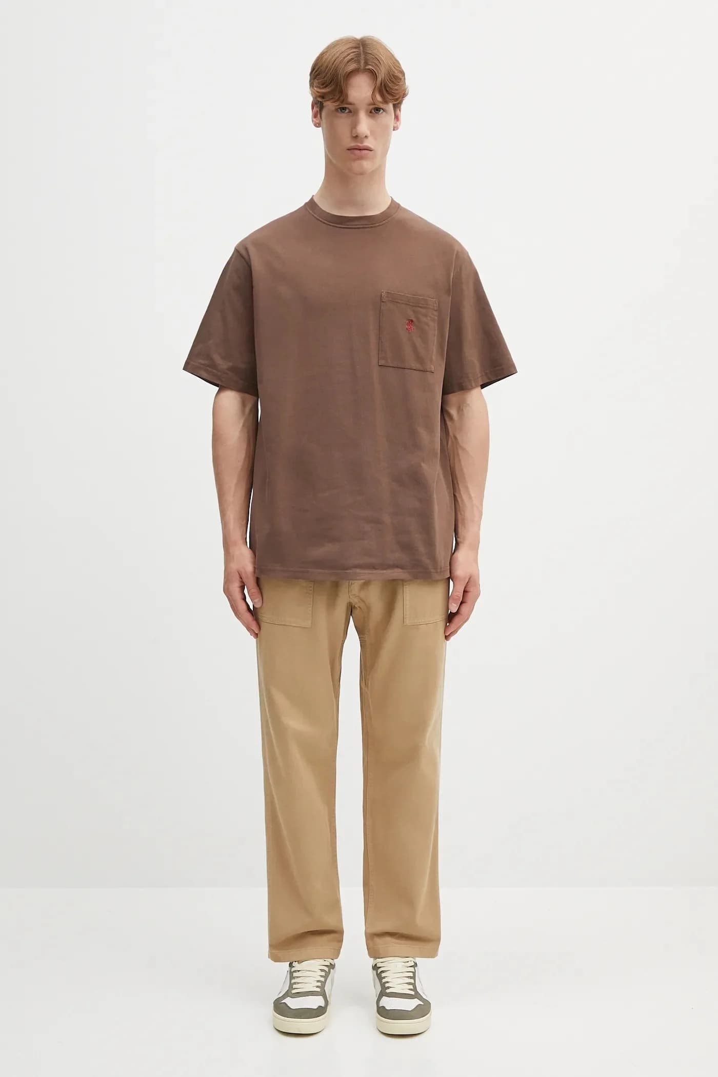 Футболка One Point Tee из хлопка, окрашенного пигментом - фото 4