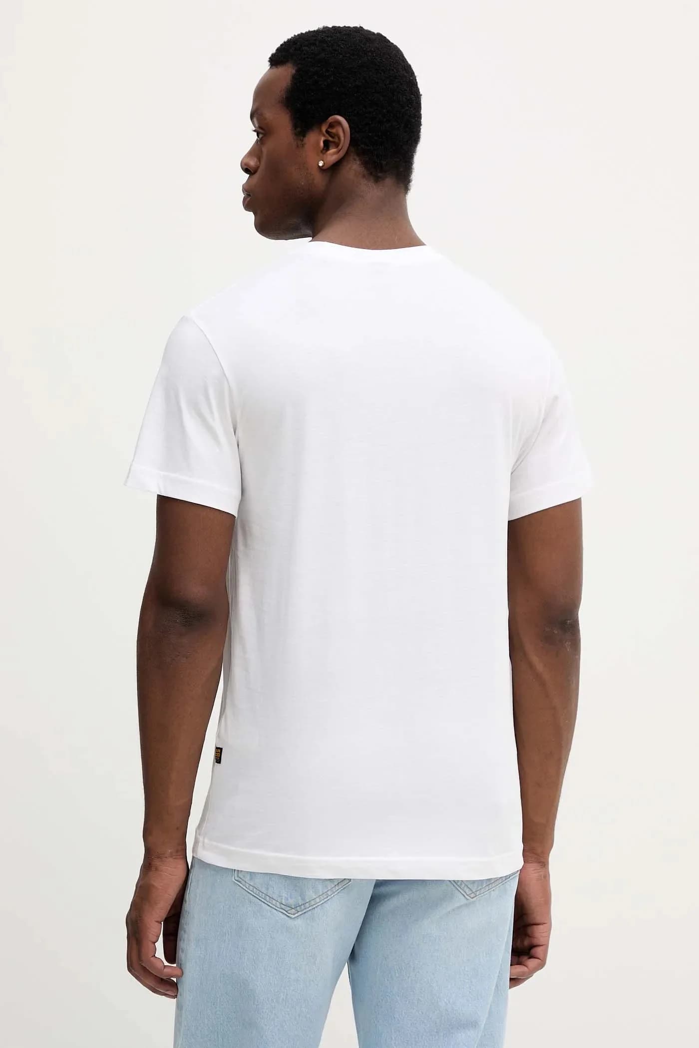 Хлопковая футболка с гелевым принтом - фото 3