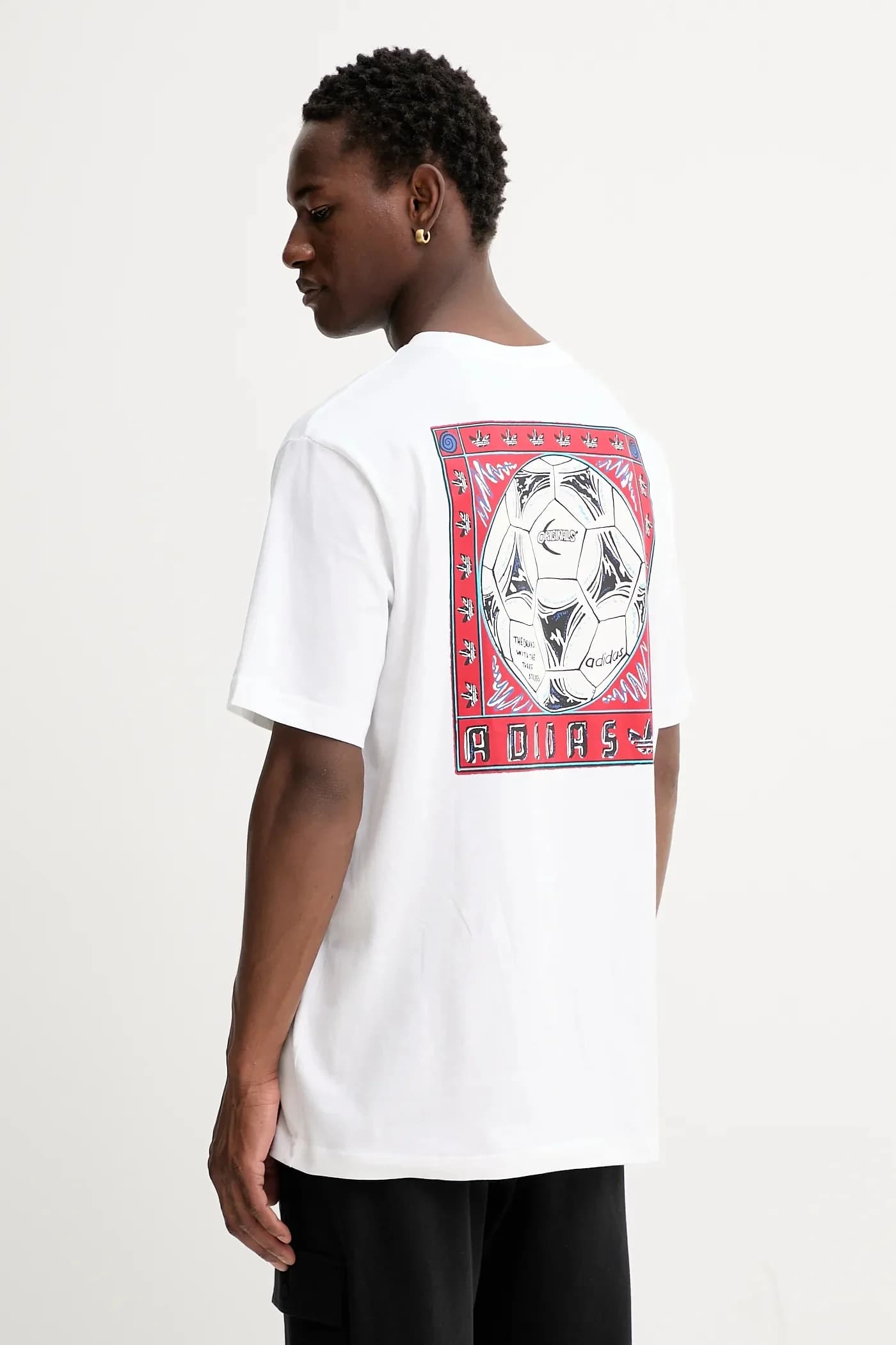 Хлопковая футболка с графическим рисунком