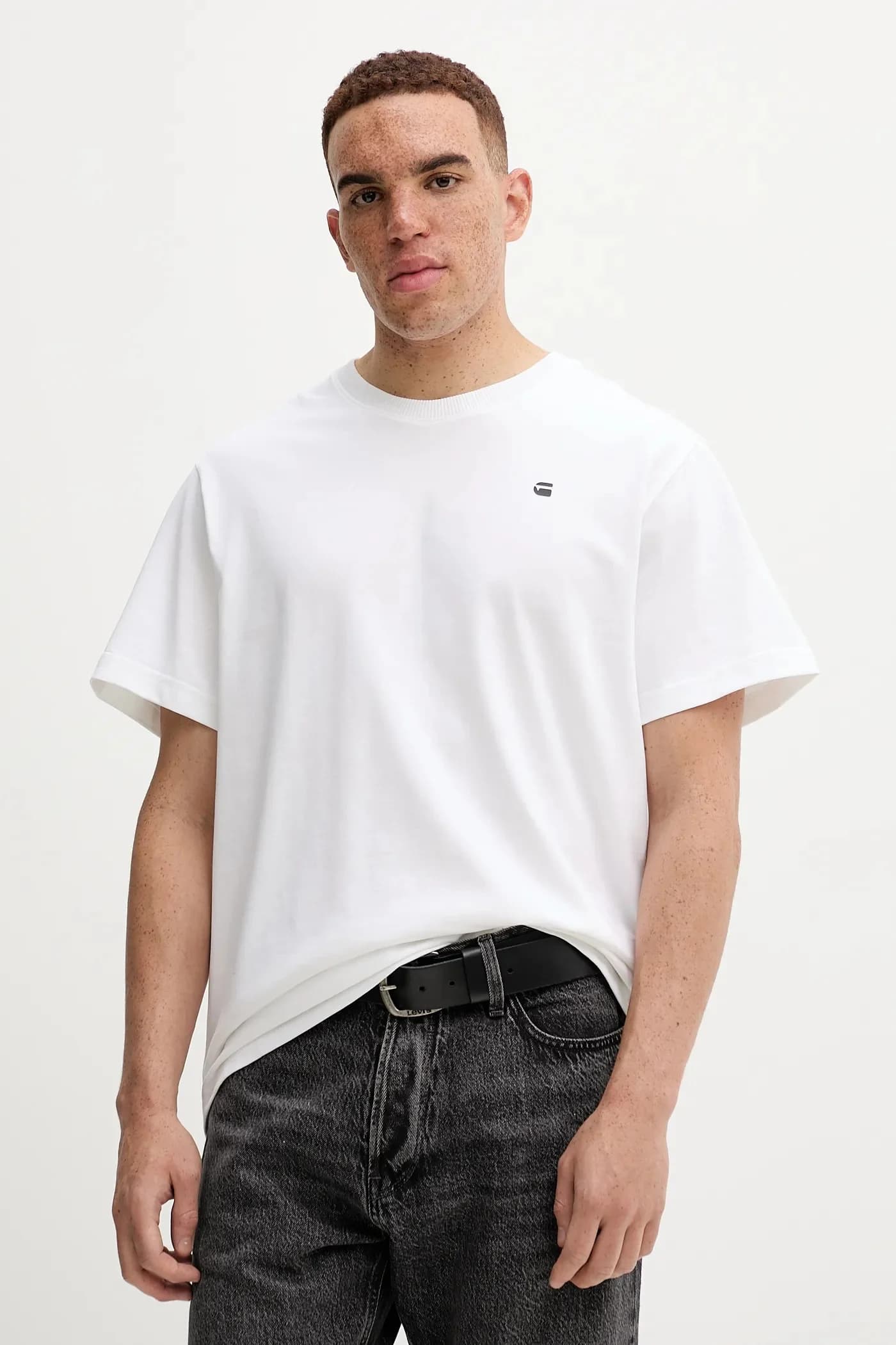 Хлопковая футболка с фотопринтом сзади