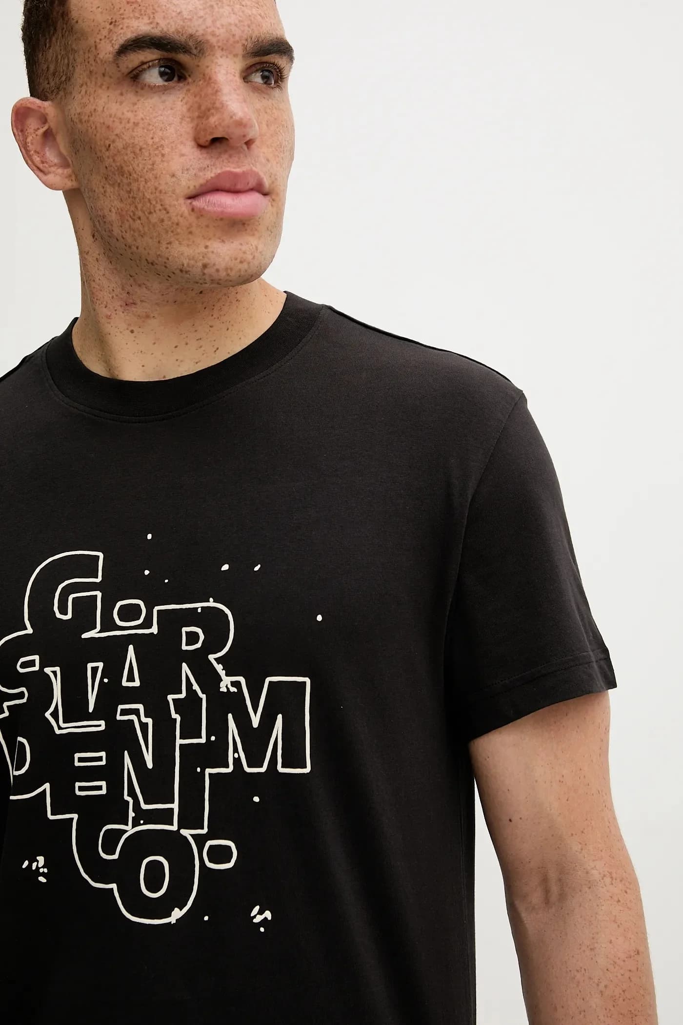 Хлопковая футболка с HD-принтом - фото 4