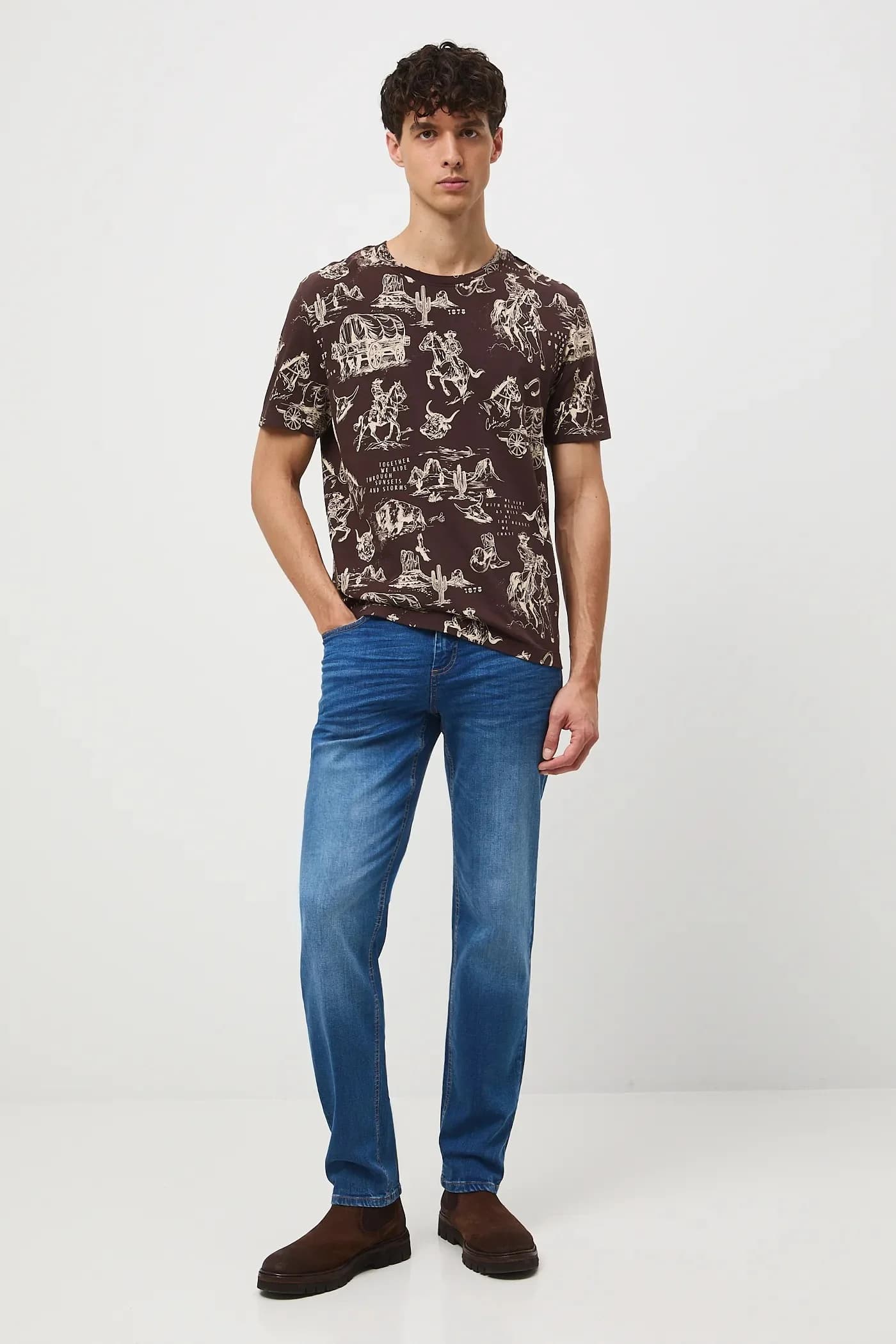 Хлопковая футболка - фото 2