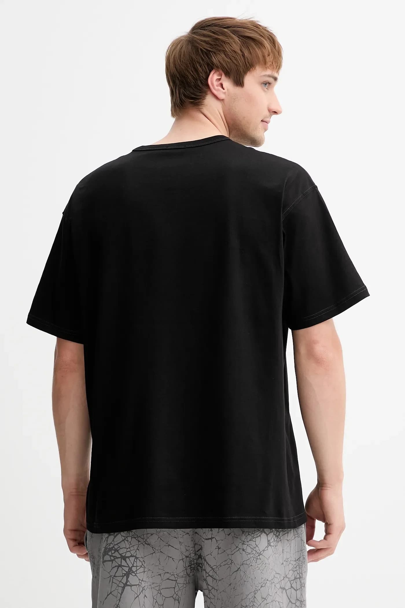 Хлопковая футболка T-BOXT-R30 ФУТБОЛКА - фото 3