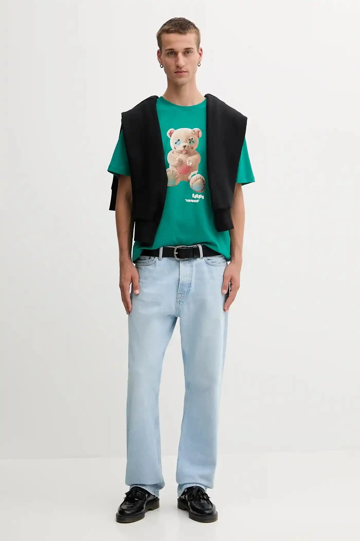 Хлопковая футболка - фото 4