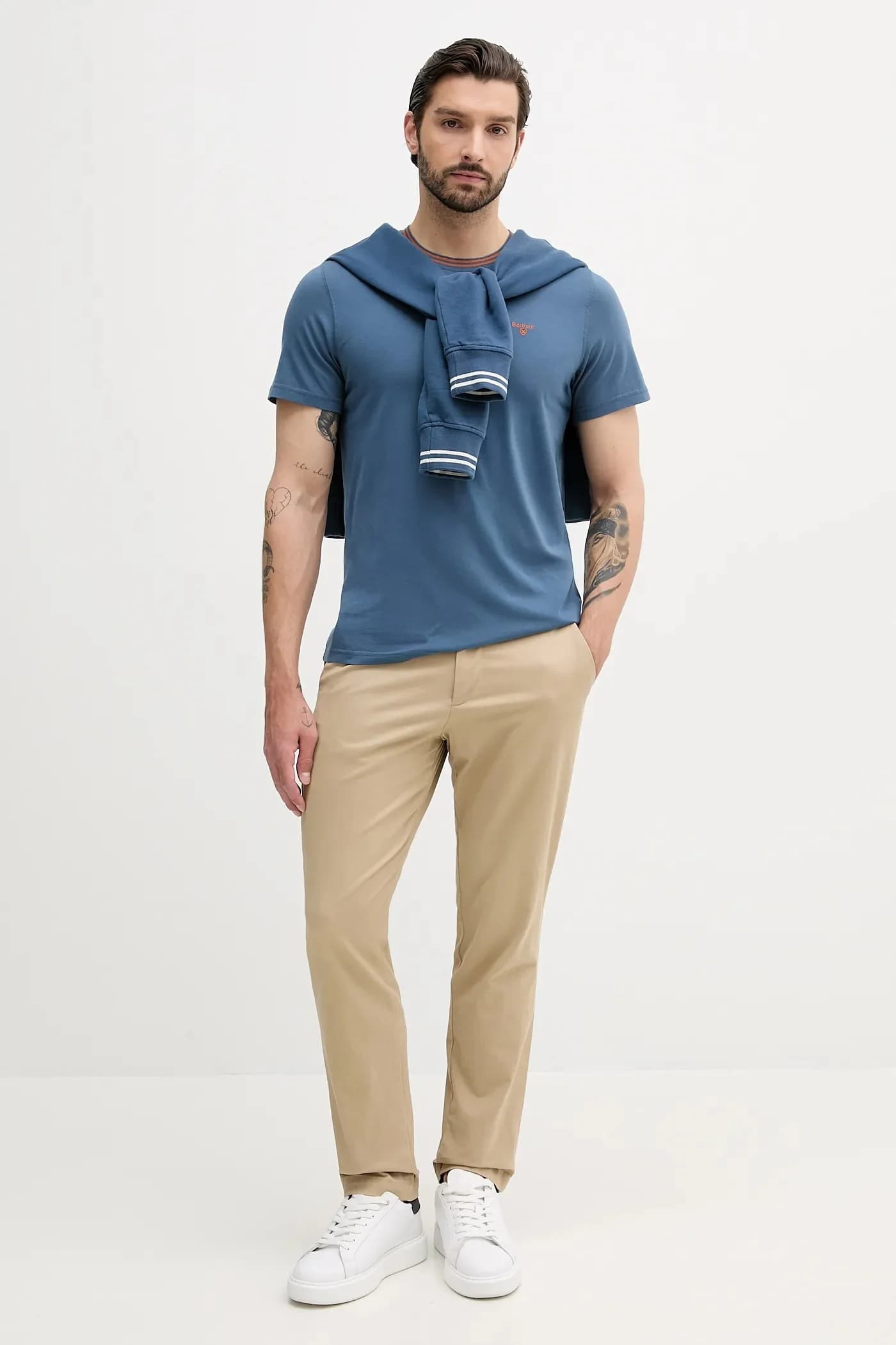 Хлопковая футболка AUSTWICK - фото 2