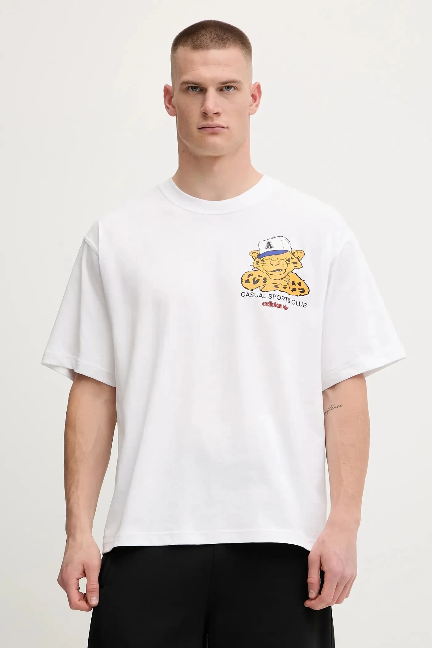 Хлопковая футболка с рисунком Os Ss T