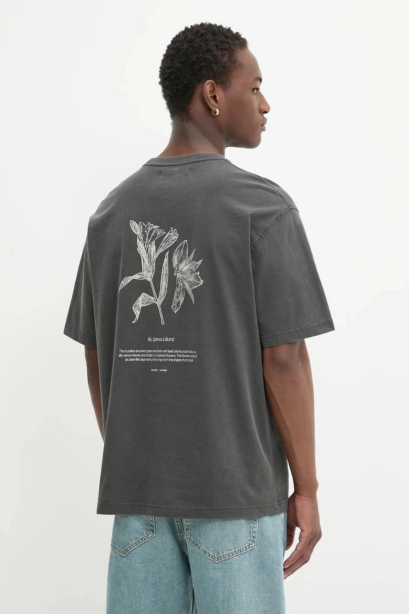 Хлопковая футболка SALILIUM