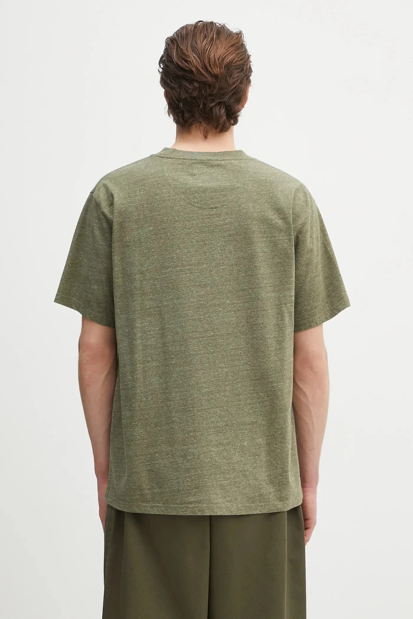 Barbour Футболка Calton Linen Blend OS Fit - фото 3