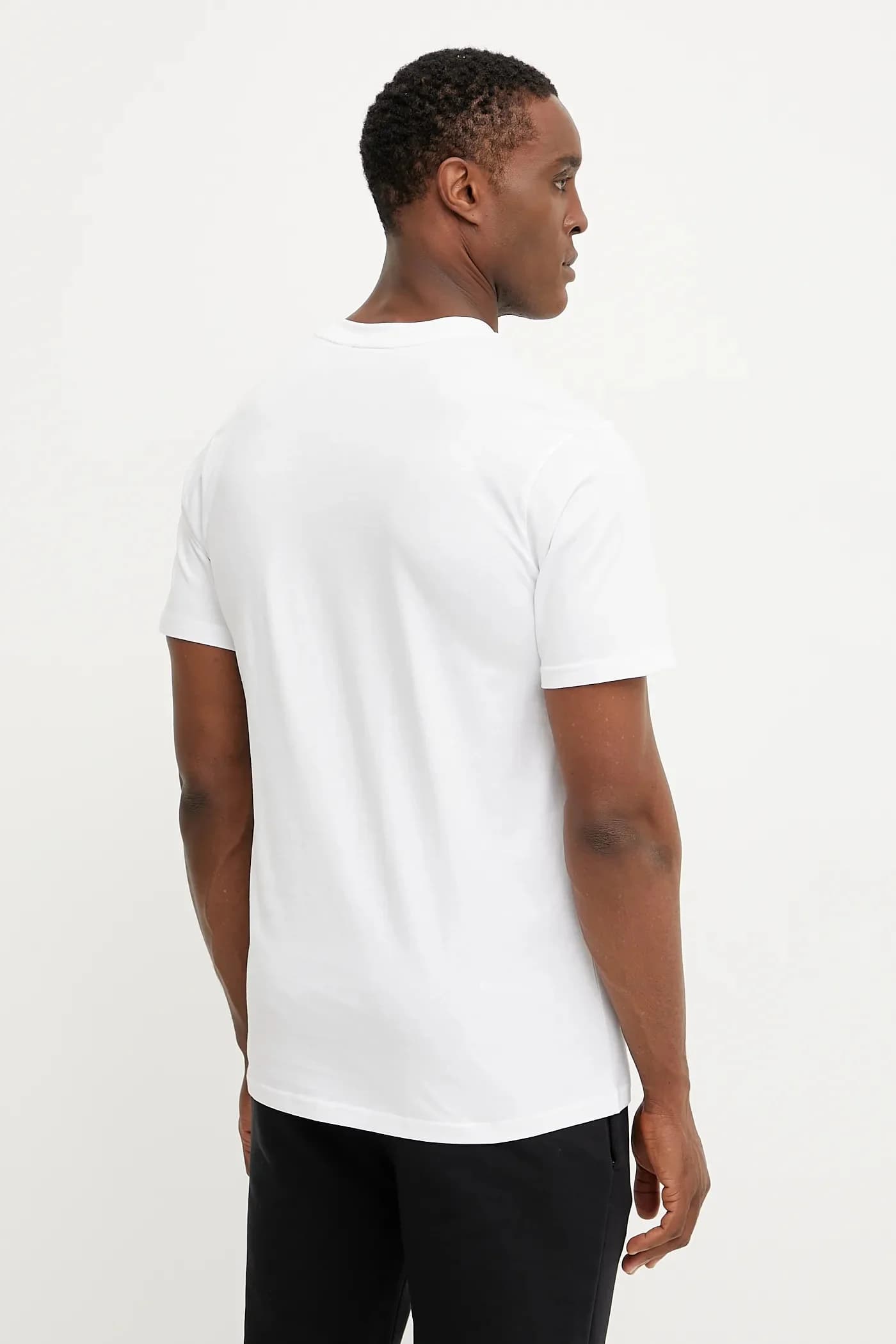 Хлопковая футболка с бриллиантами - фото 2