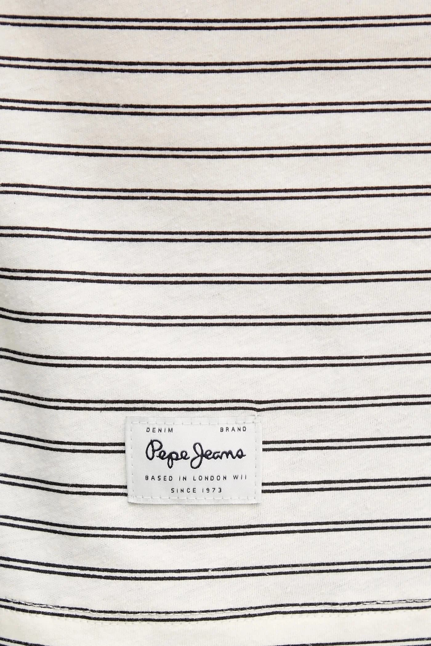 Футболка WEST STRIPED PURNEY TEE из смесового льна - фото 5