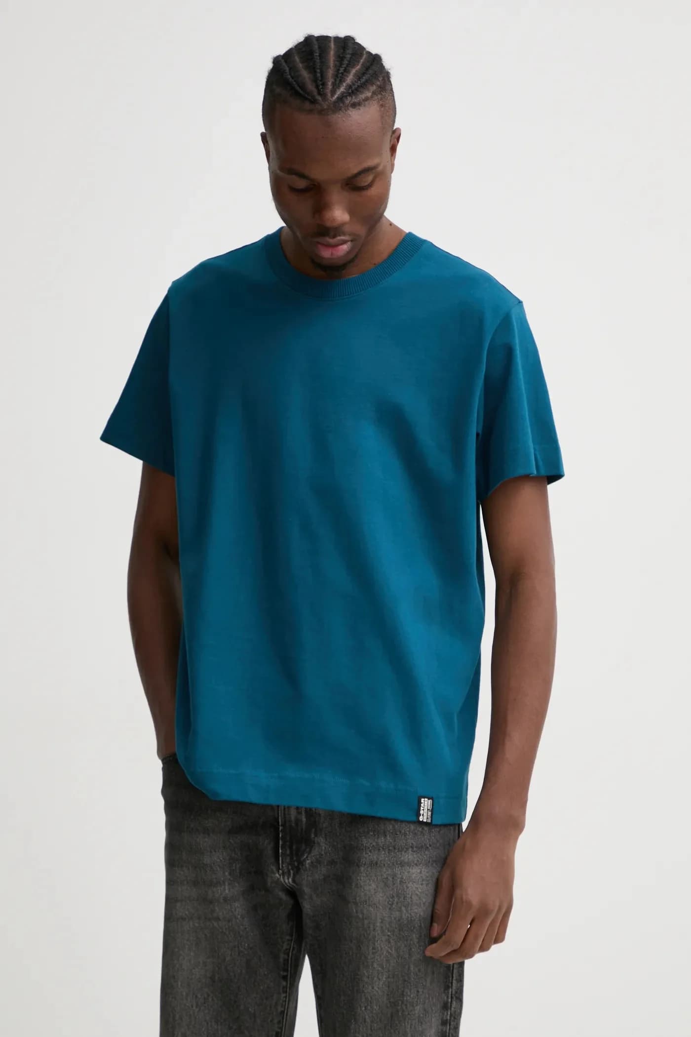 Свободная хлопковая футболка Essential