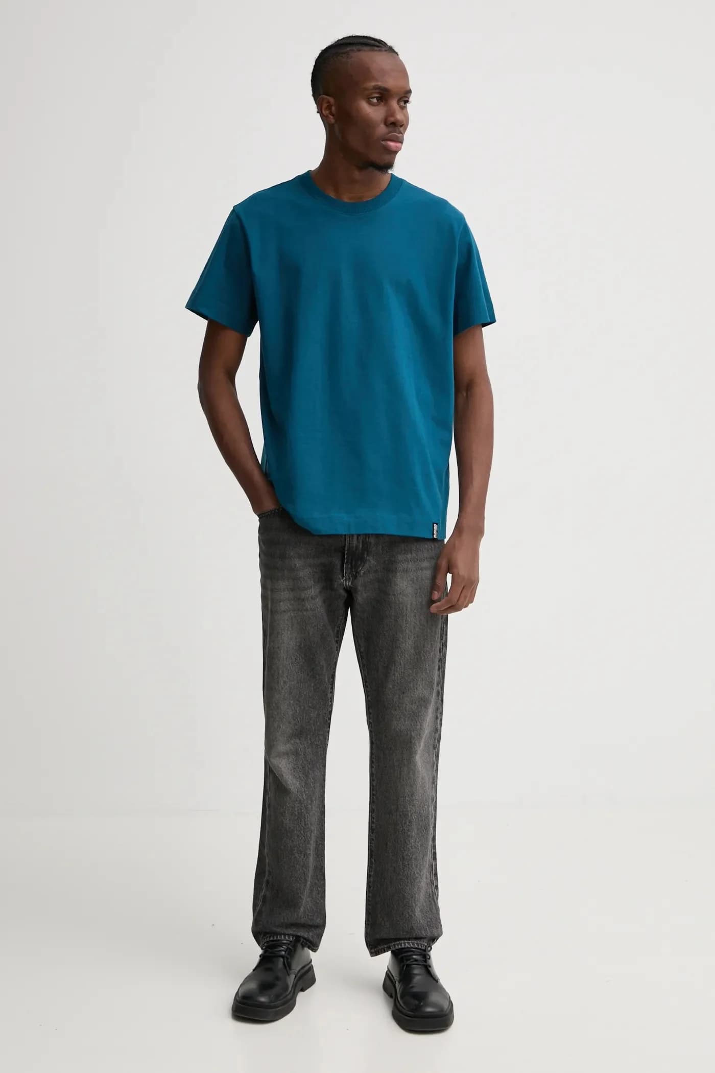 Свободная хлопковая футболка Essential - фото 2