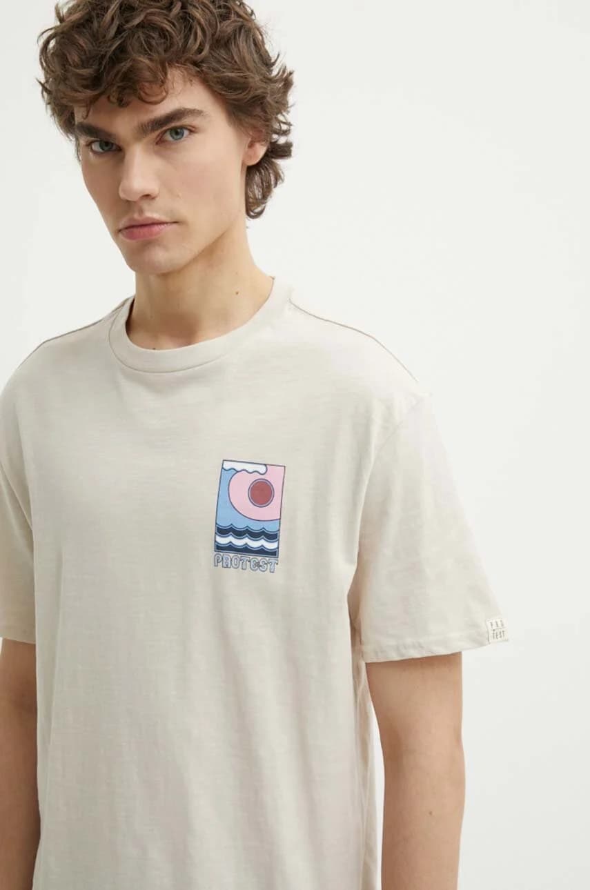 Хлопковая футболка Пртрудге - фото 4