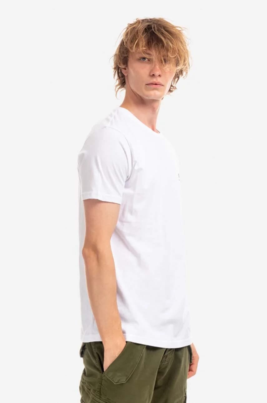 Хлопковая футболка с принтом T - фото 6