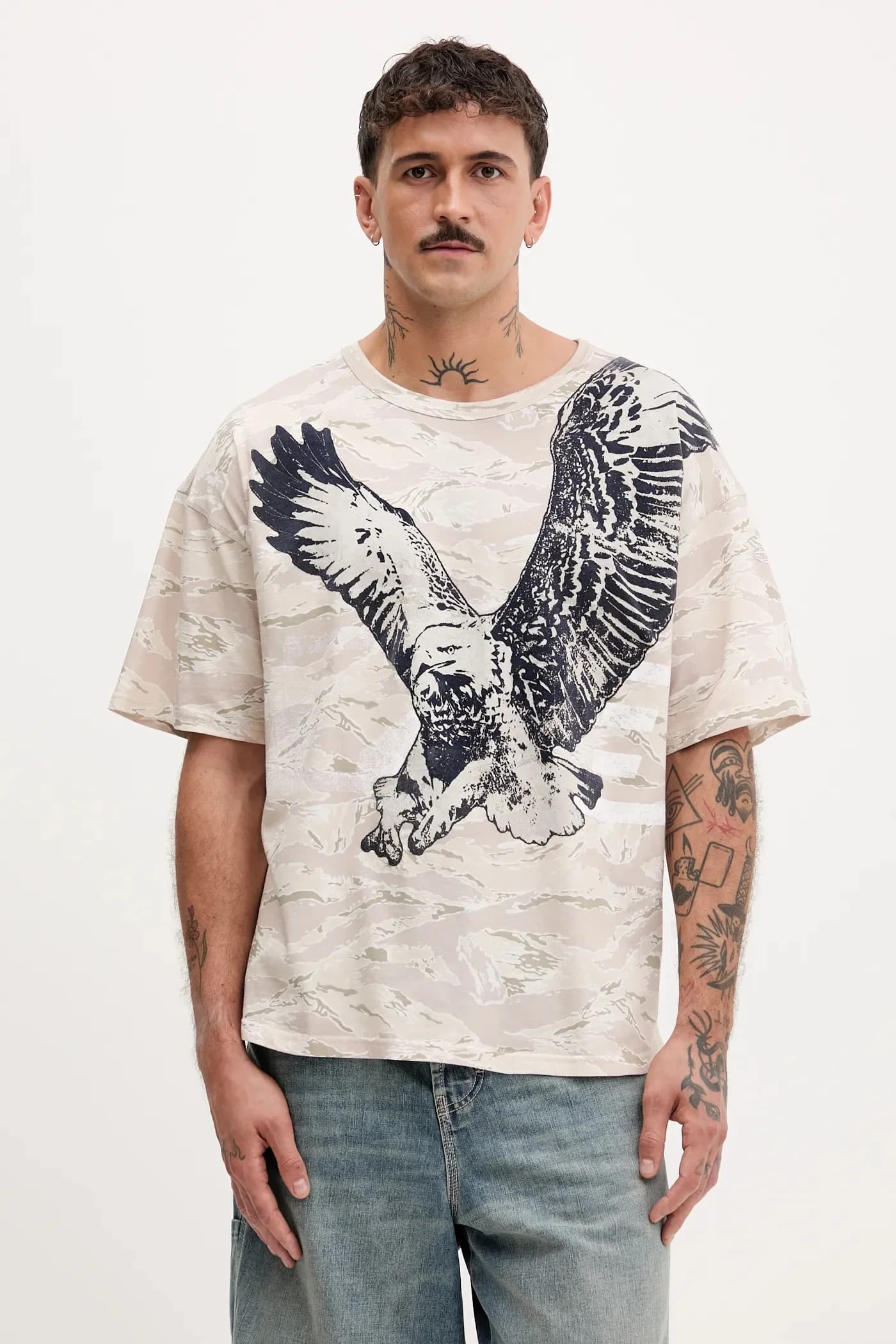 Хлопковая футболка T-BOXT-T14