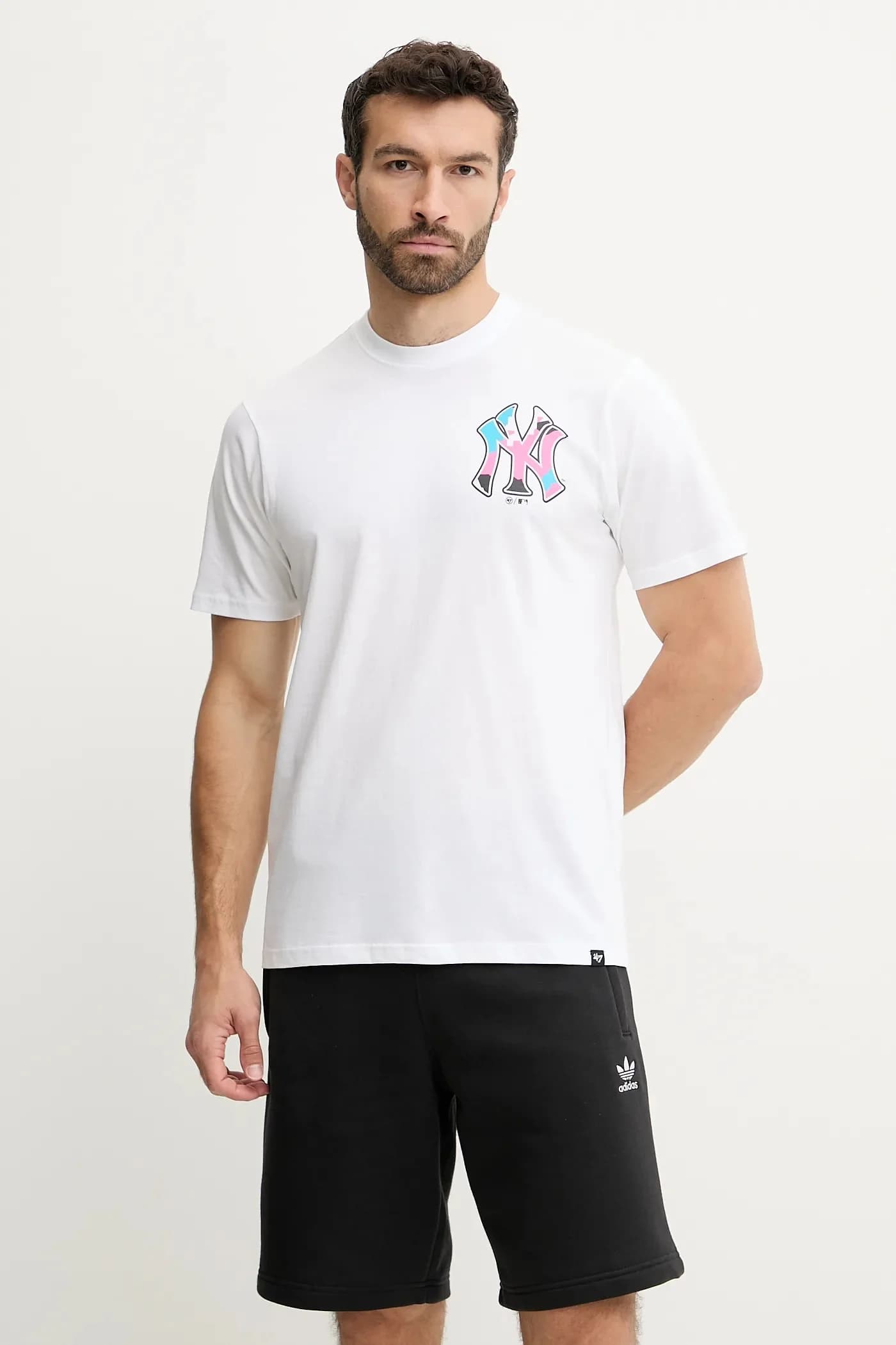 Хлопковая футболка MLB New York Yankees