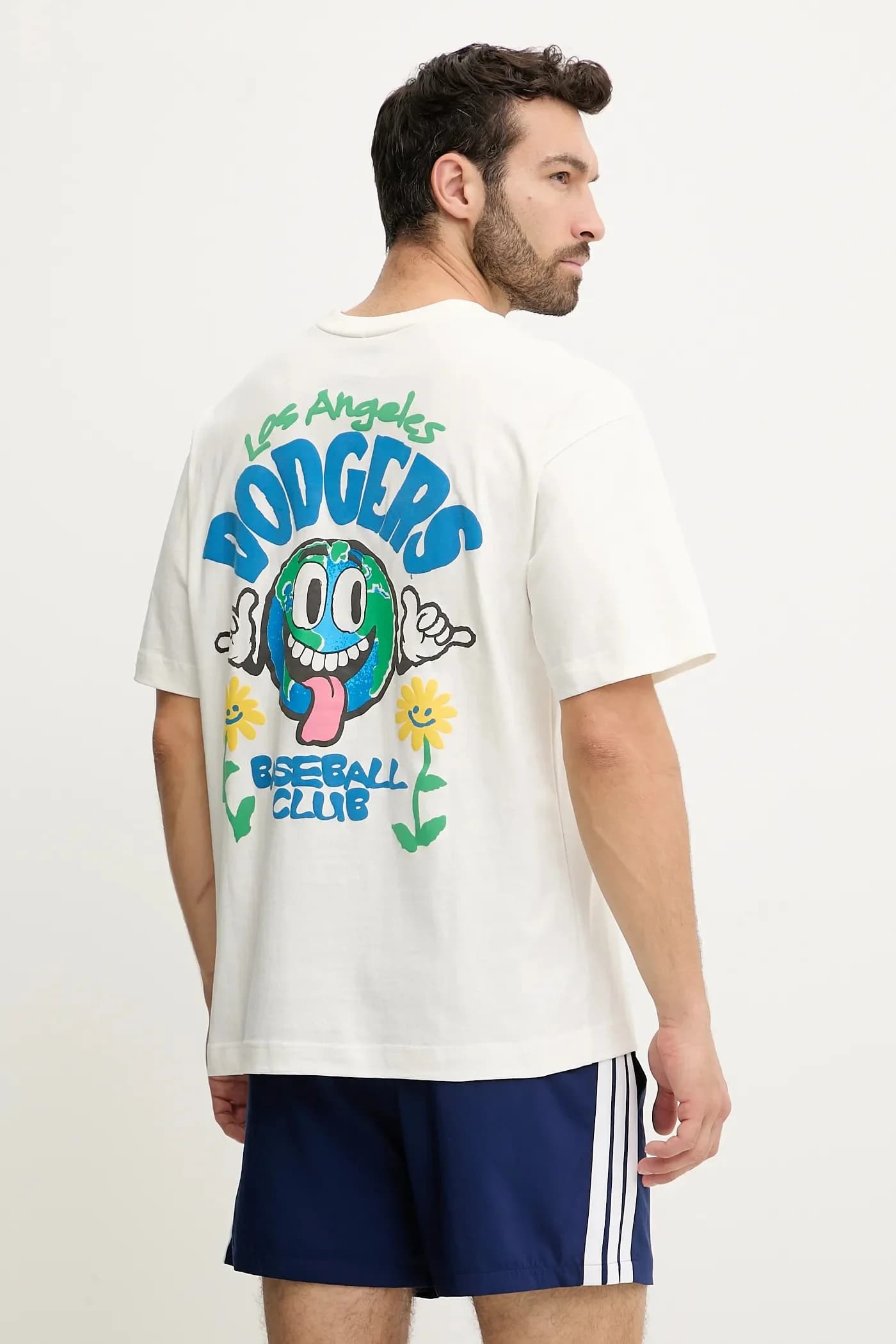 Хлопковая футболка MLB Los Angeles Dodgers