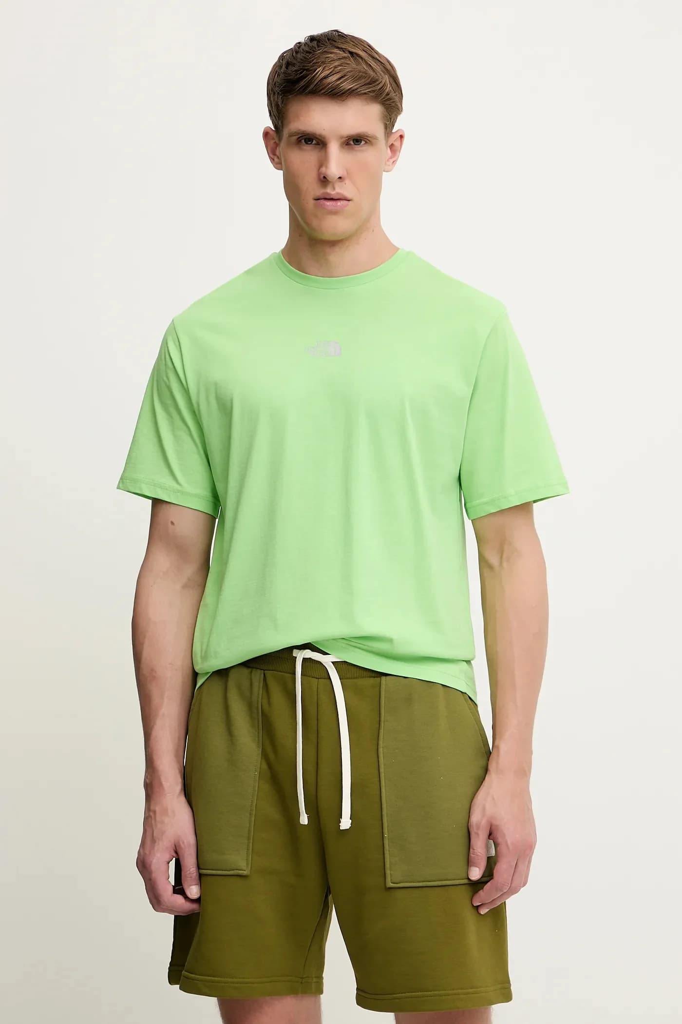 Свободная хлопковая футболка Never Stop - фото 3