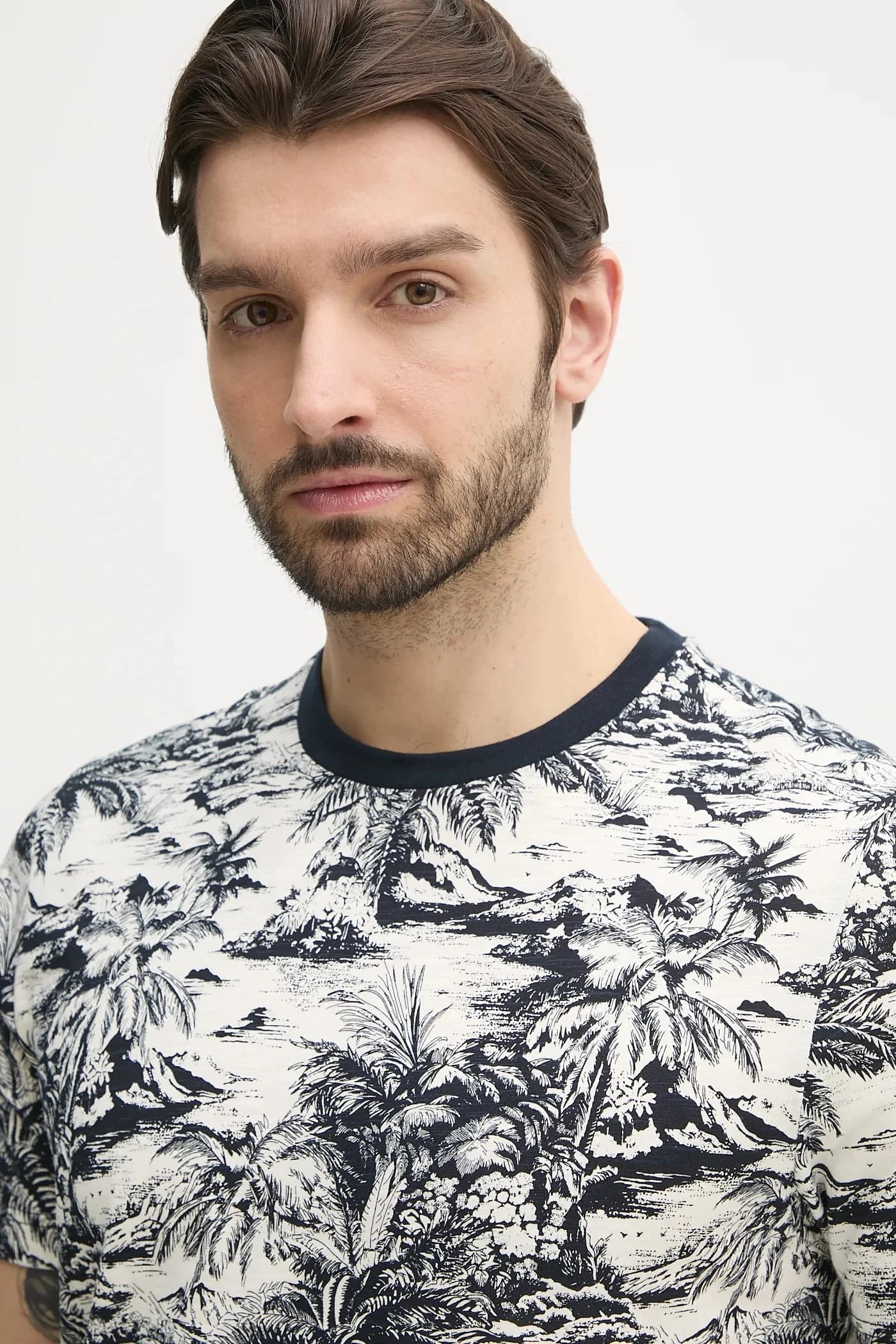 Хлопковая футболка - фото 4