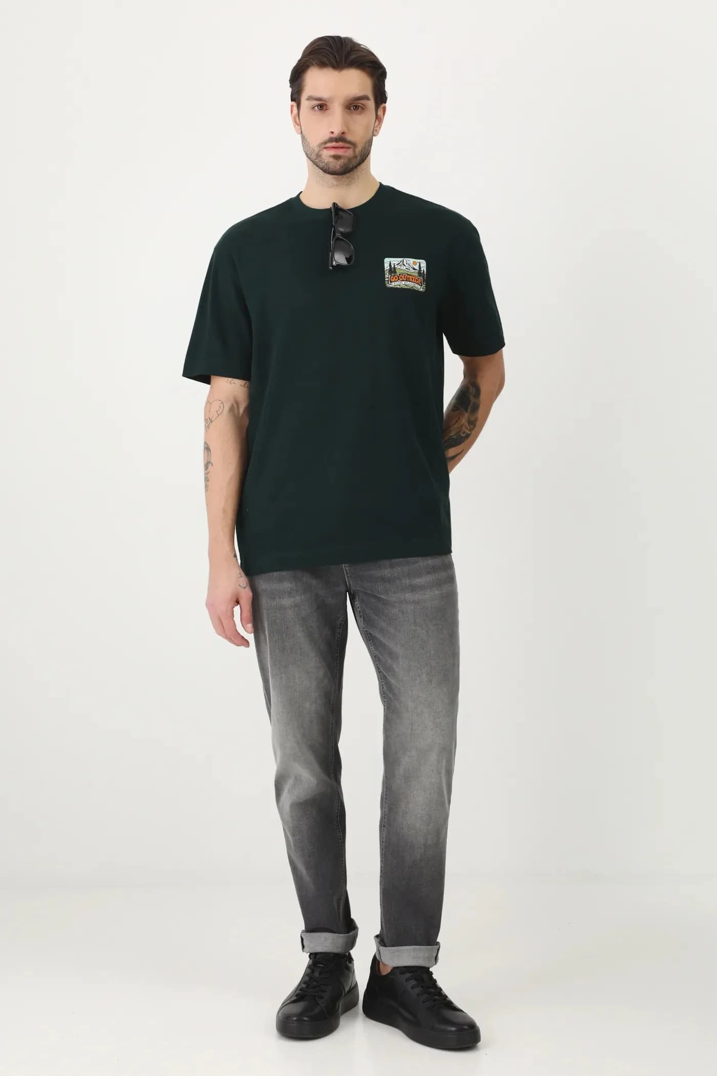 Хлопковая футболка - фото 2