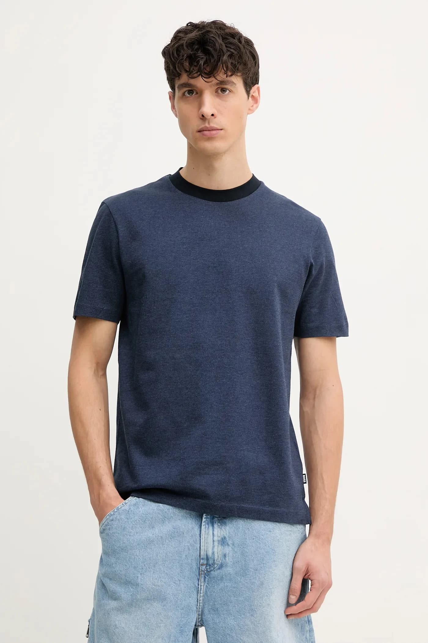 Хлопковая футболка H-Thompson 432