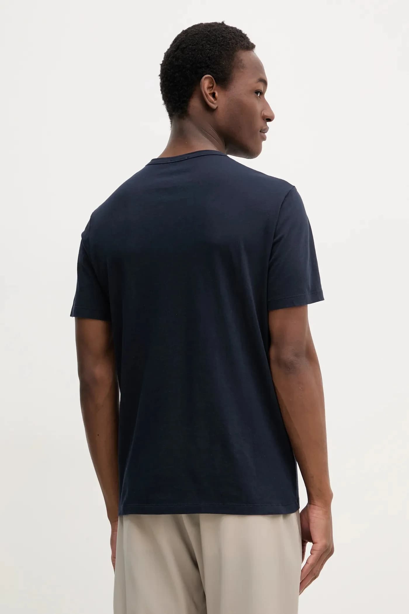 Двусторонняя хлопковая футболка - фото 3