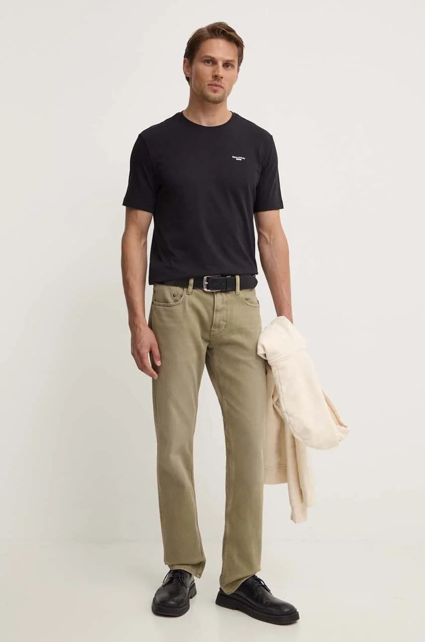 Хлопковая футболка ДЕНИМ - фото 2