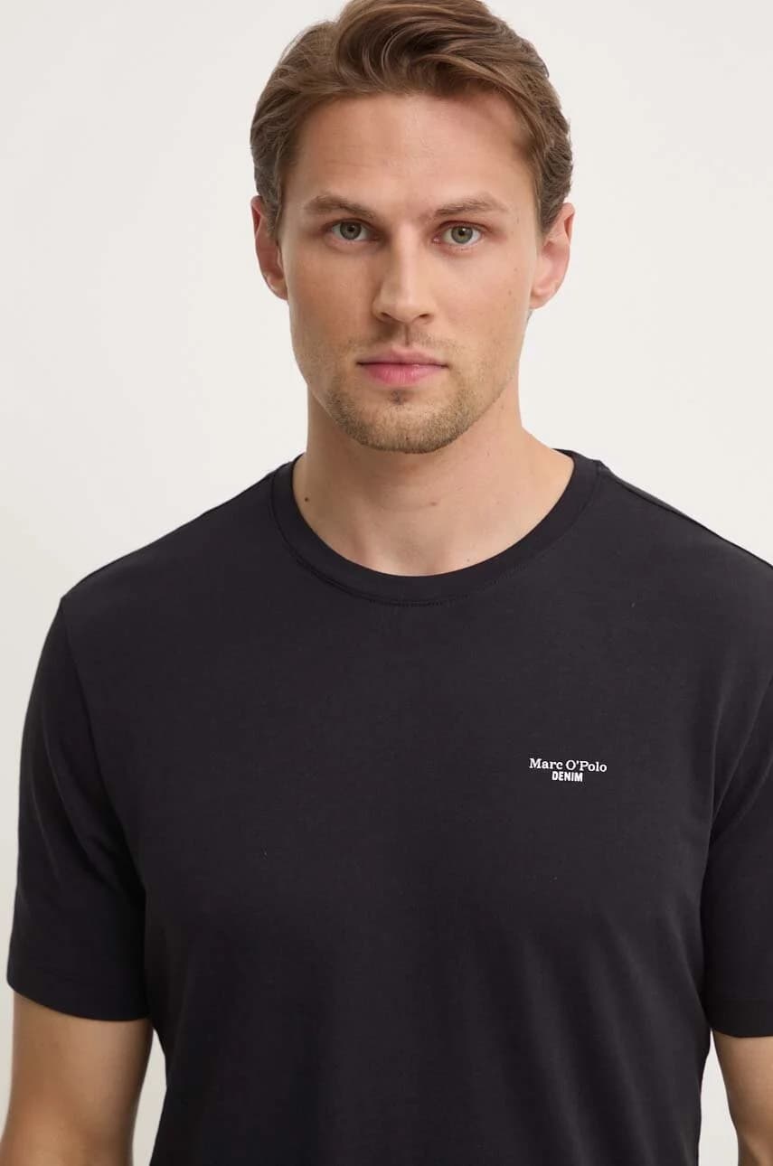 Хлопковая футболка ДЕНИМ - фото 4