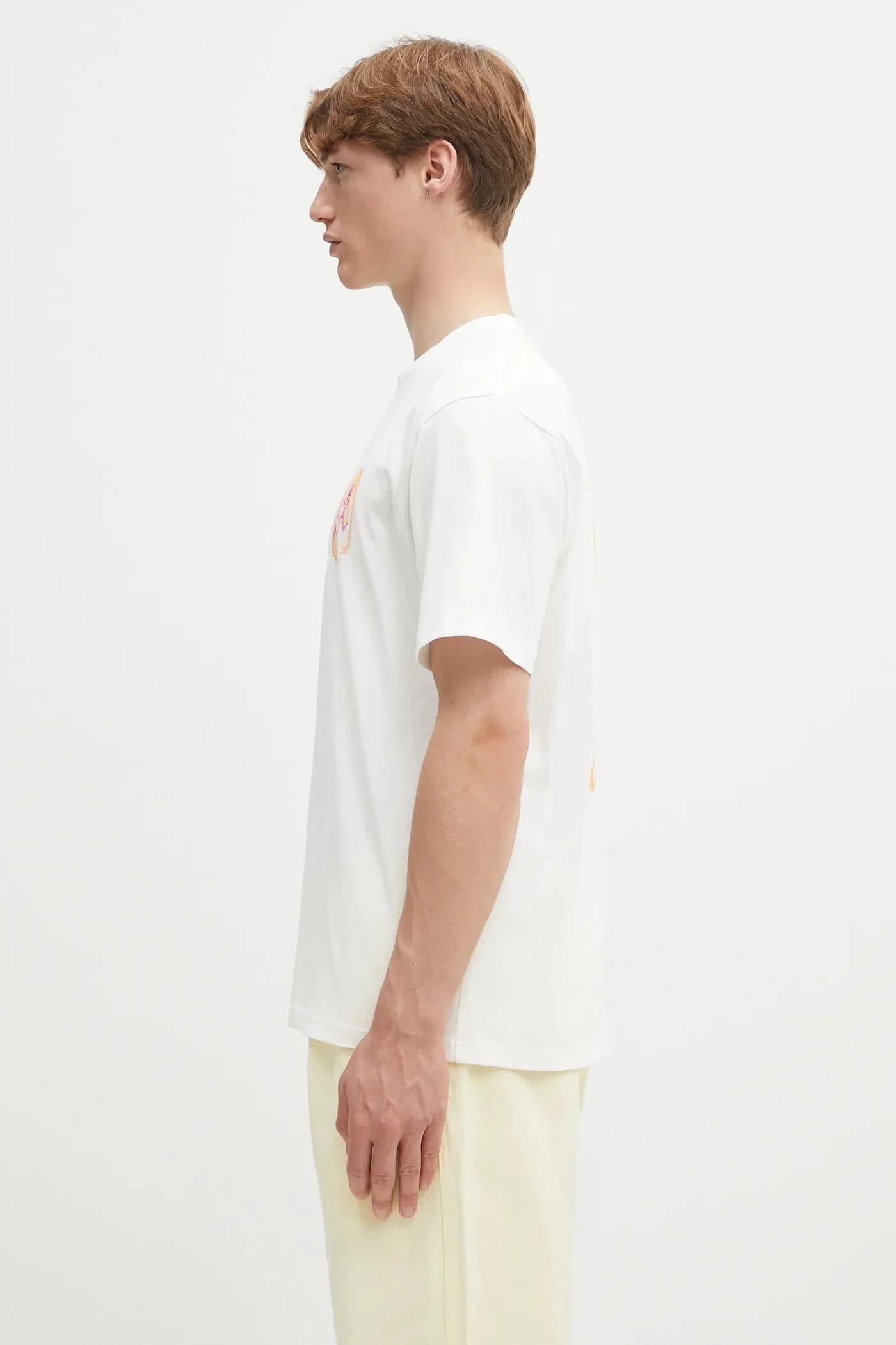 Хлопковая футболка с отпечатком большого пальца - фото 2