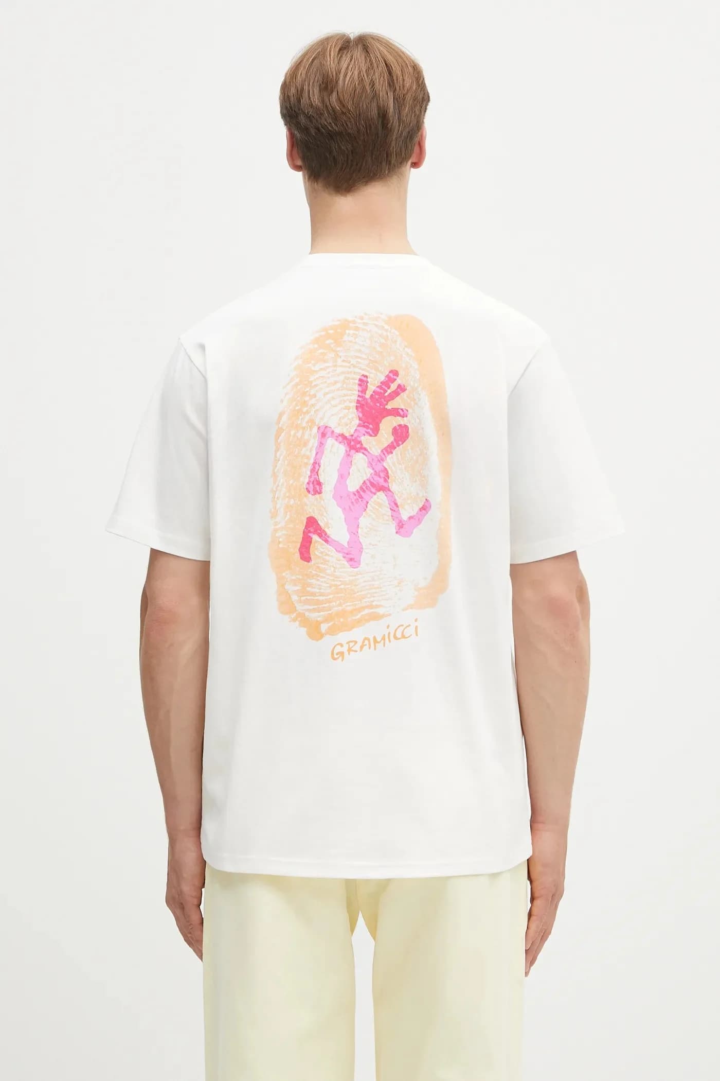 Хлопковая футболка с отпечатком большого пальца - фото 3