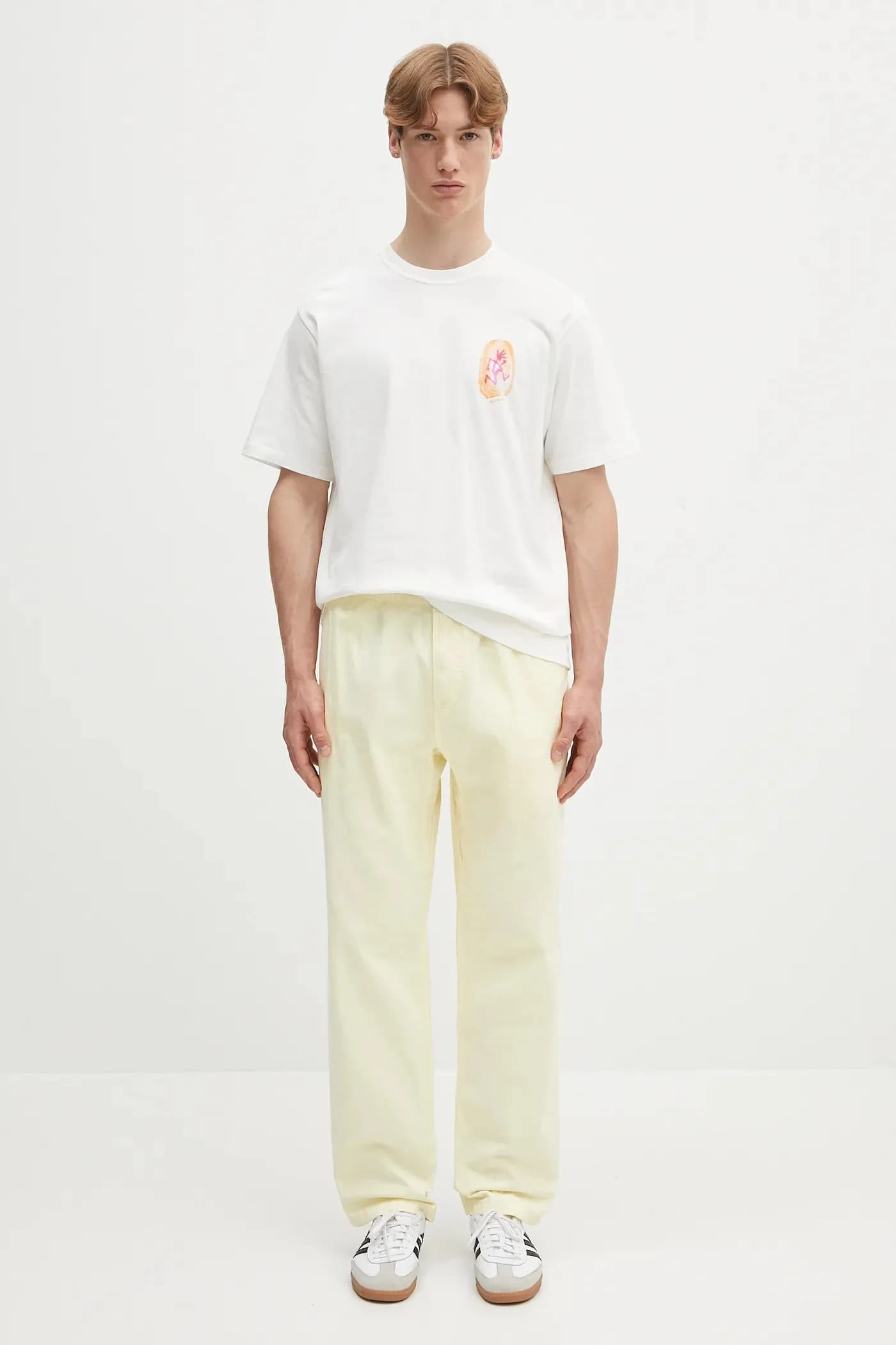 Хлопковая футболка с отпечатком большого пальца - фото 5