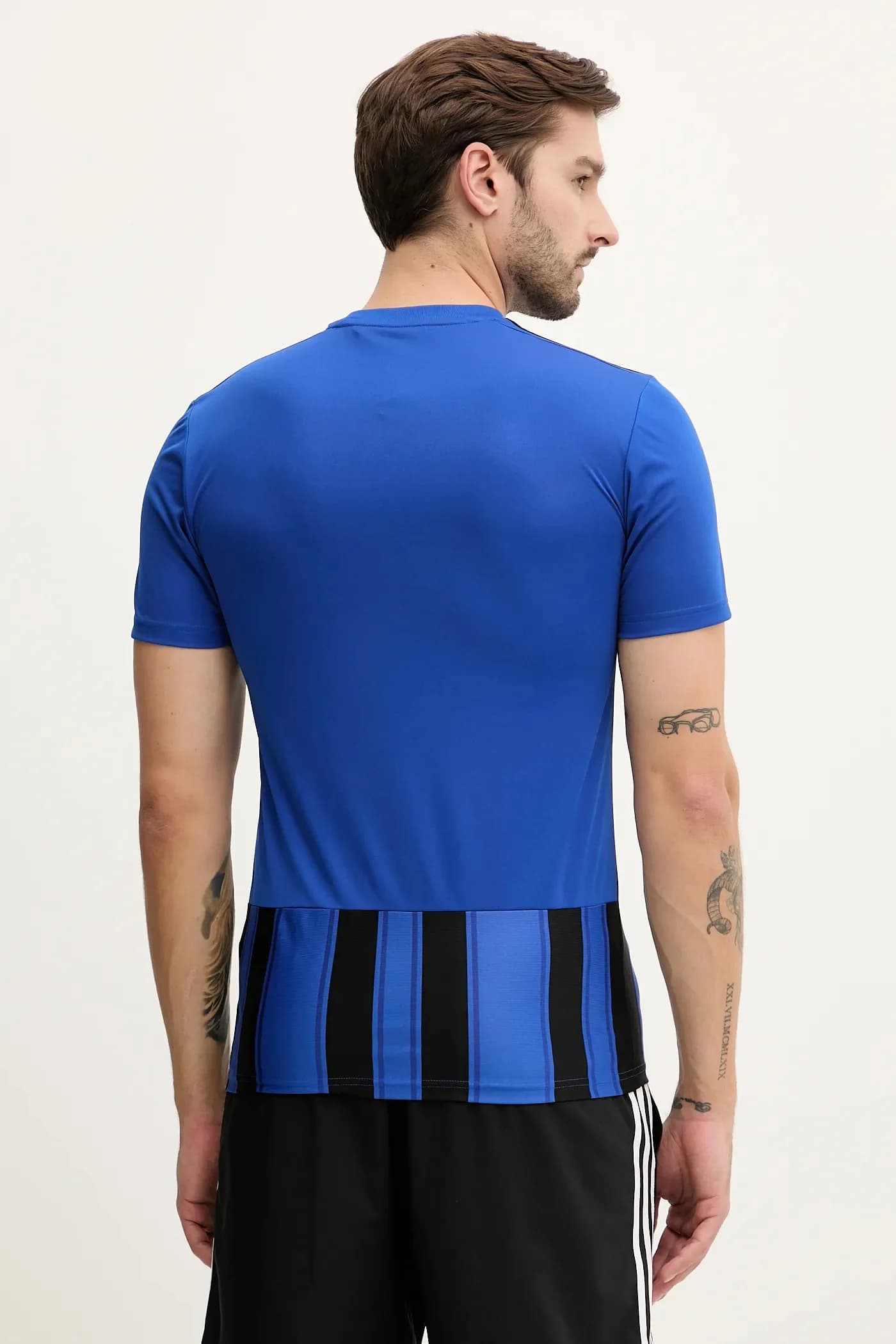 Футболка Толстовка Adidas В полоску 21 JSY GV1380 - фото 3