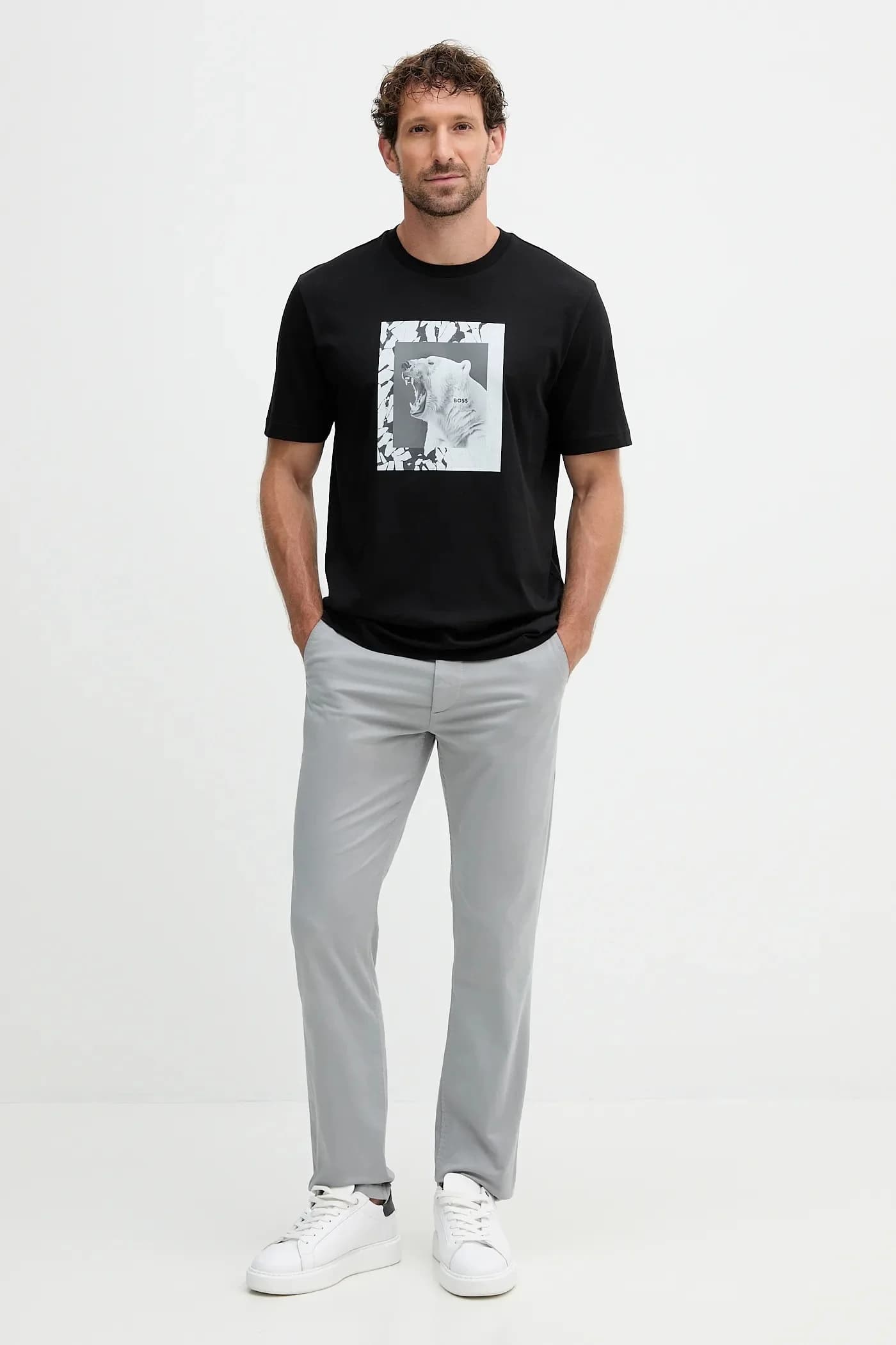 Хлопковая футболка Te_lupo - фото 2