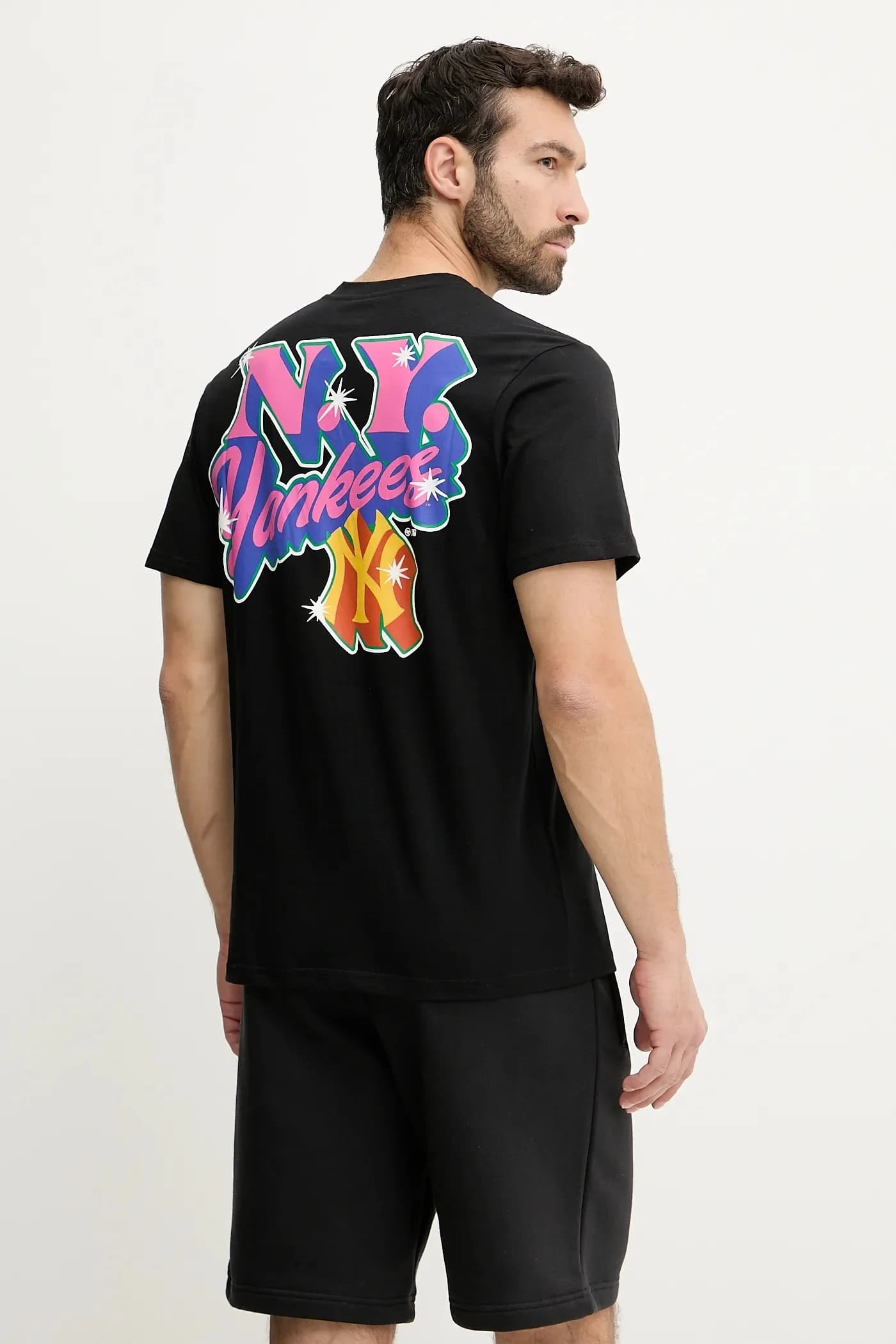 Хлопковая футболка MLB New York Yankees