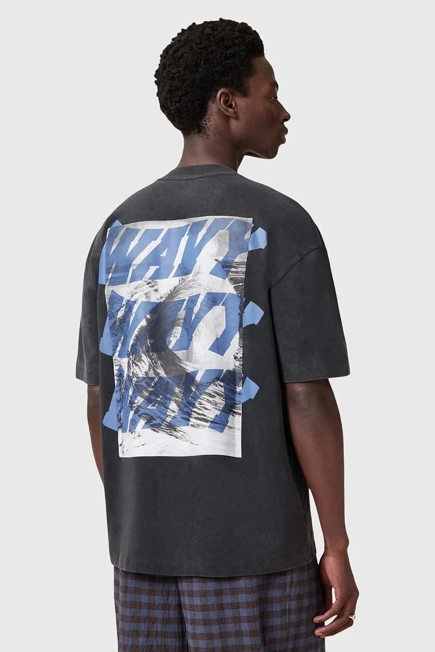 Хлопковая футболка WAVY