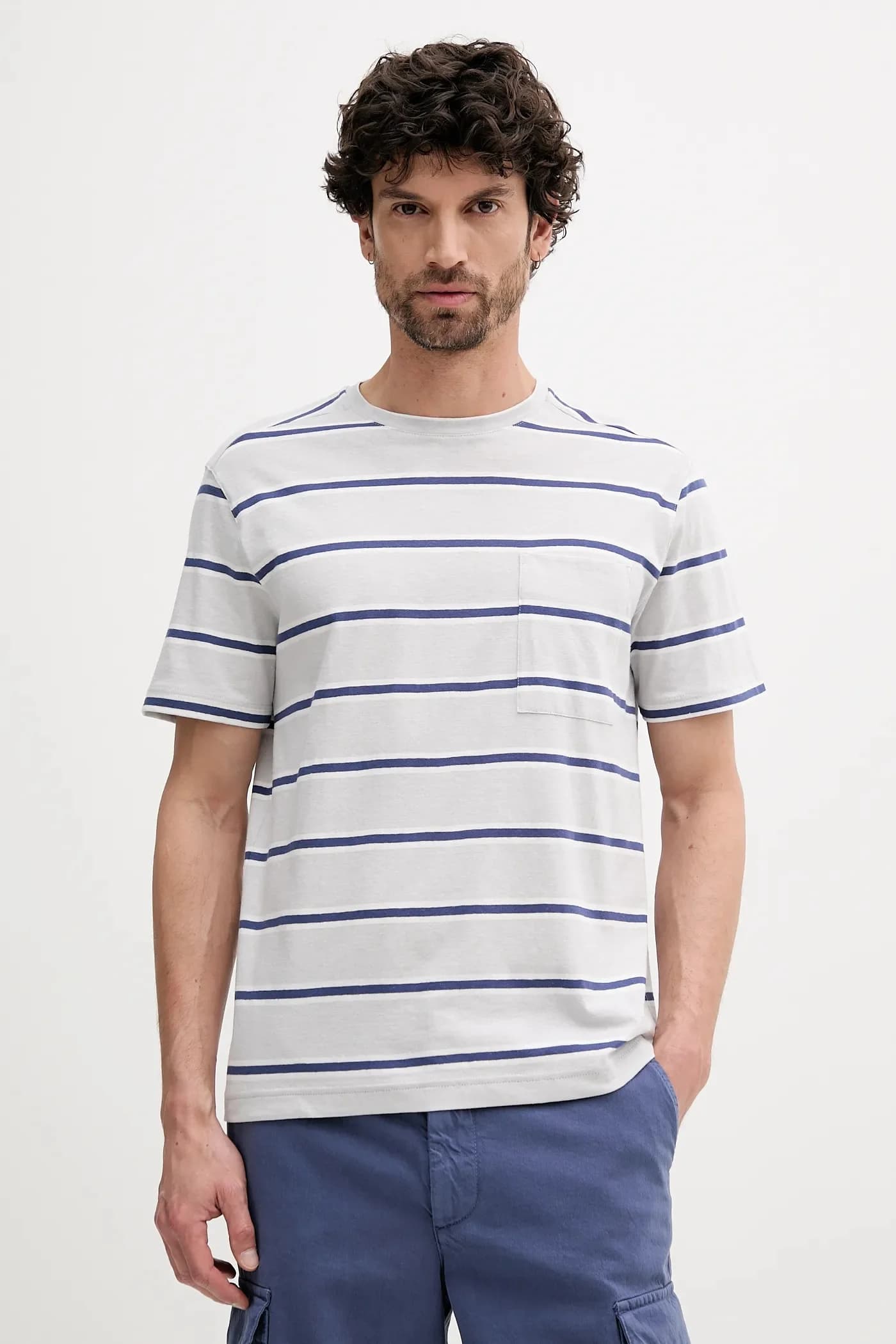 Футболка из смесового льна