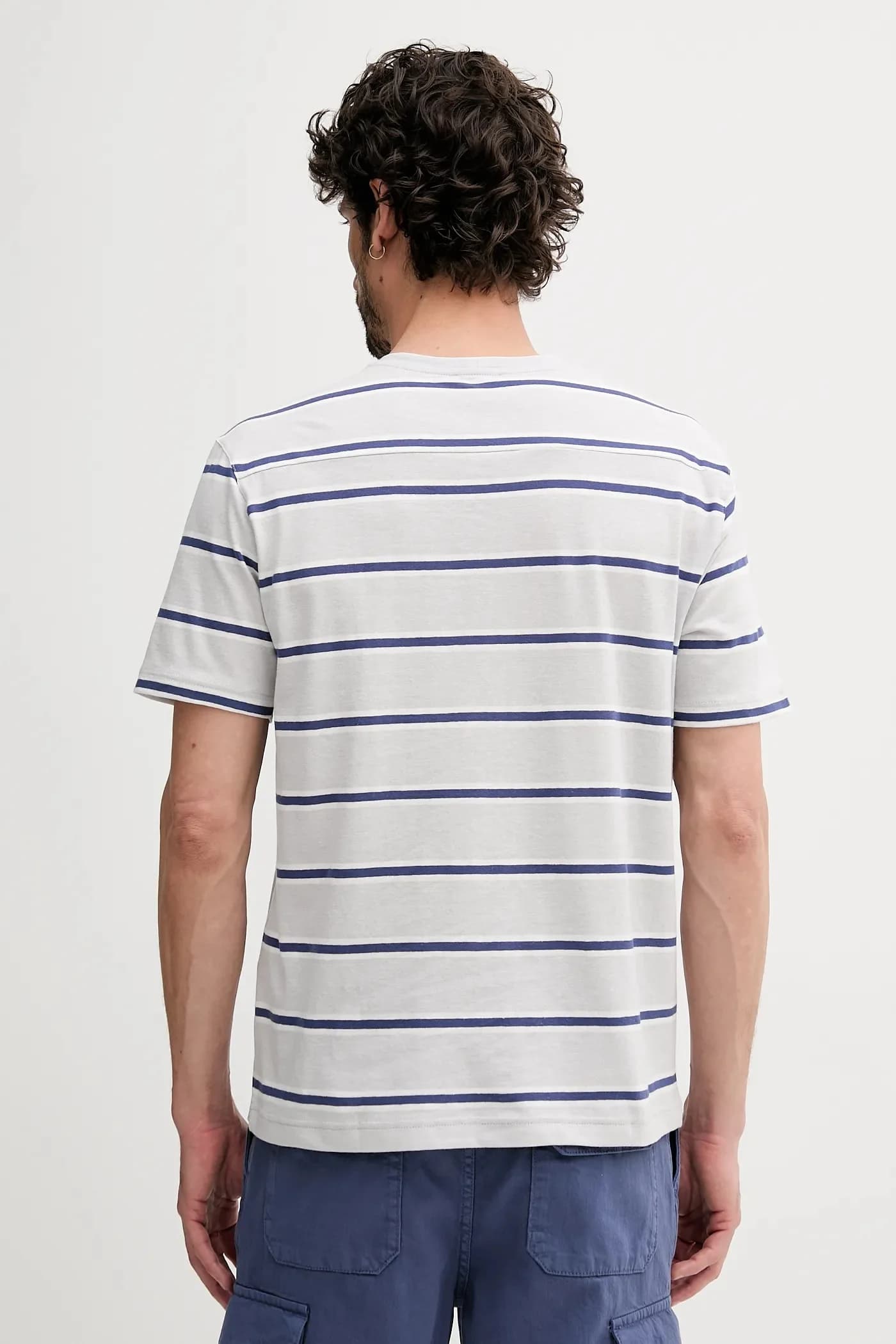 Футболка из смесового льна - фото 3