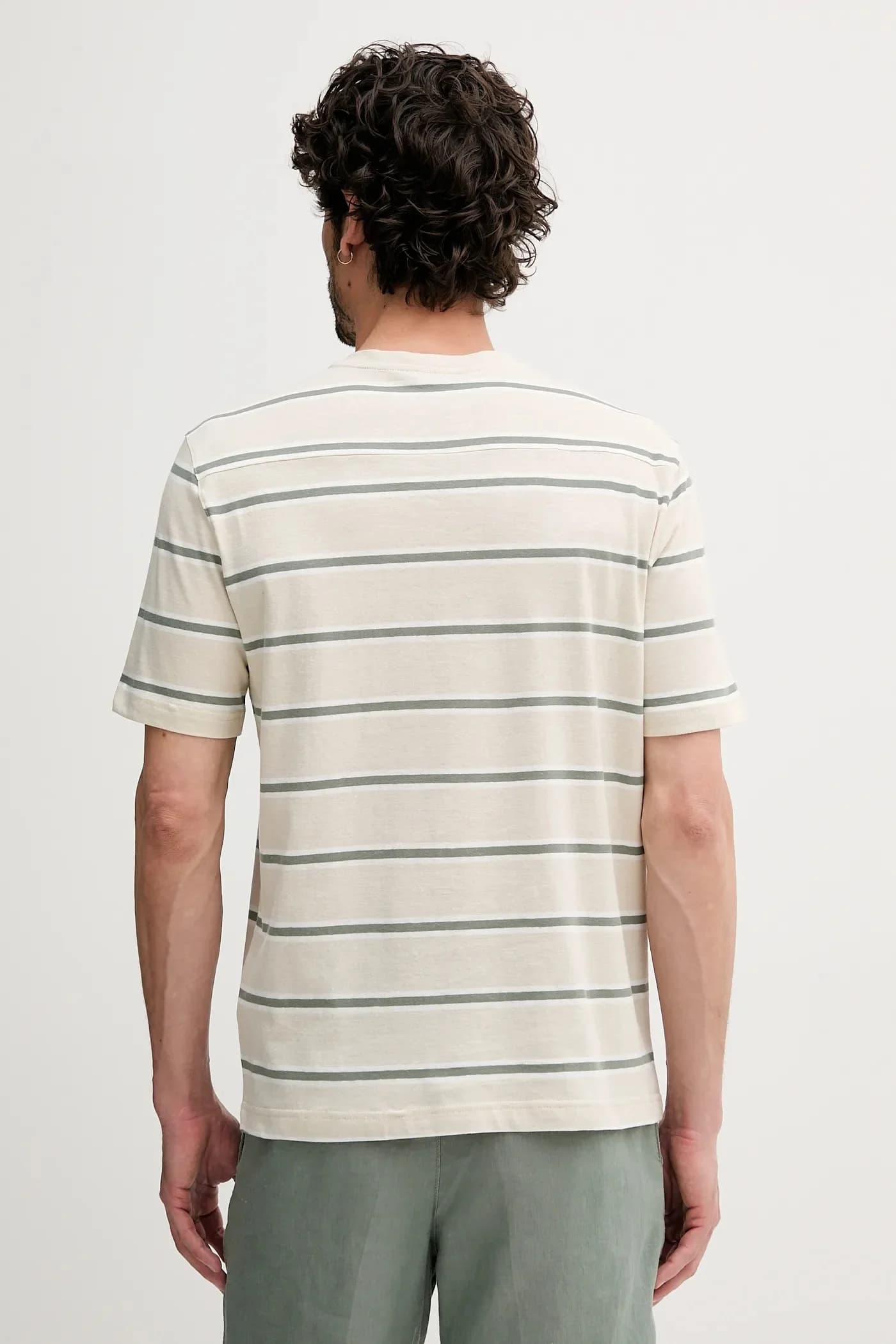 Футболка из смесового льна - фото 3