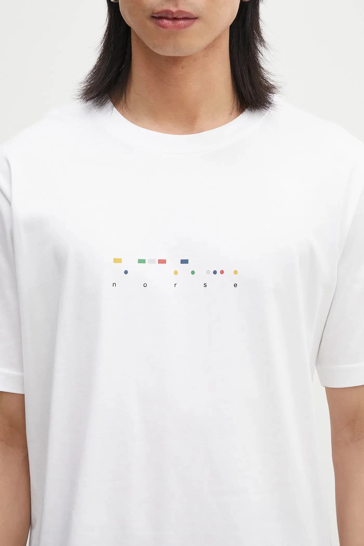 Хлопковая футболка Johnnes с органическим принтом Code - фото 4