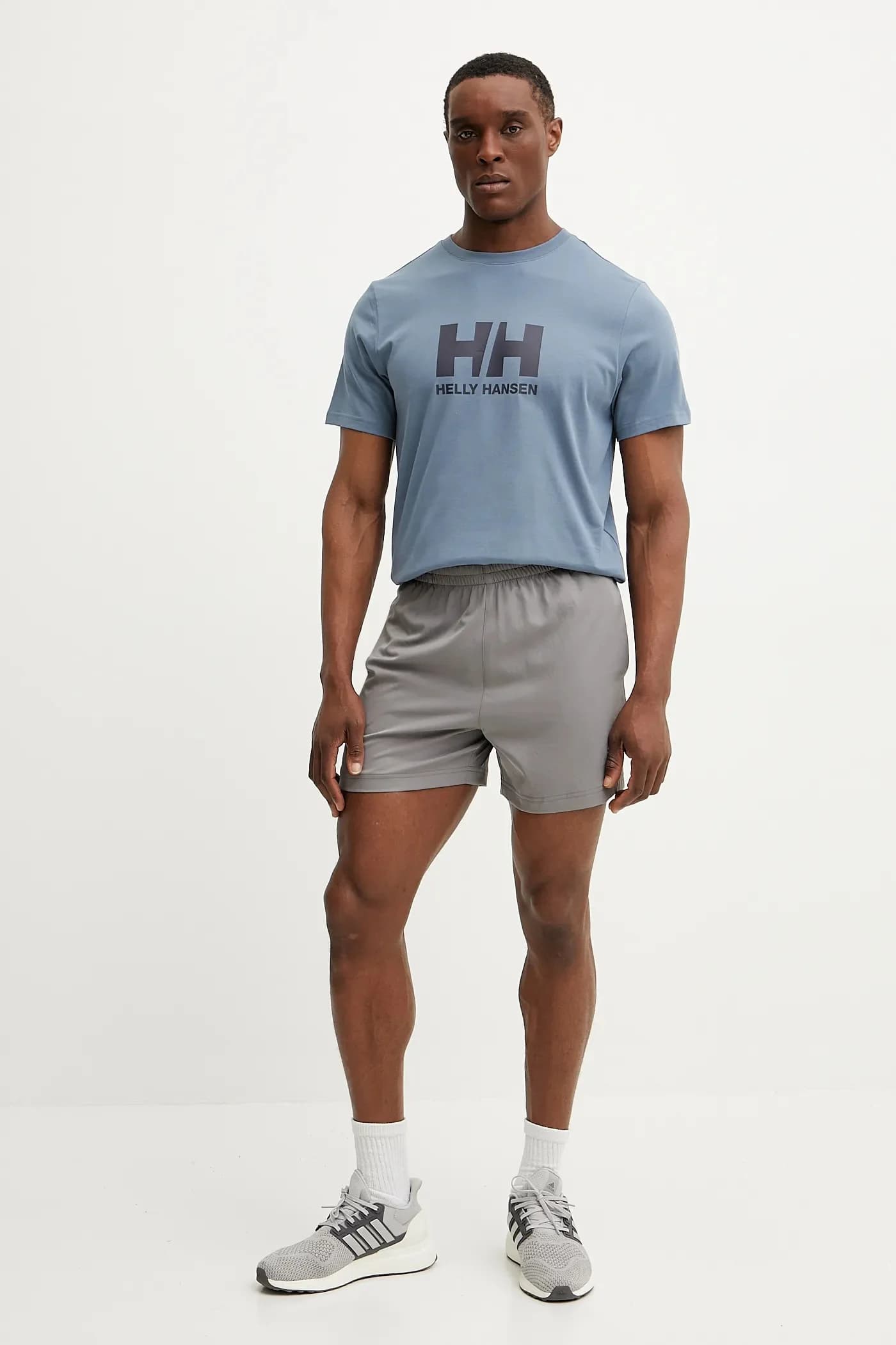 Хлопковая футболка с логотипом HH - фото 2