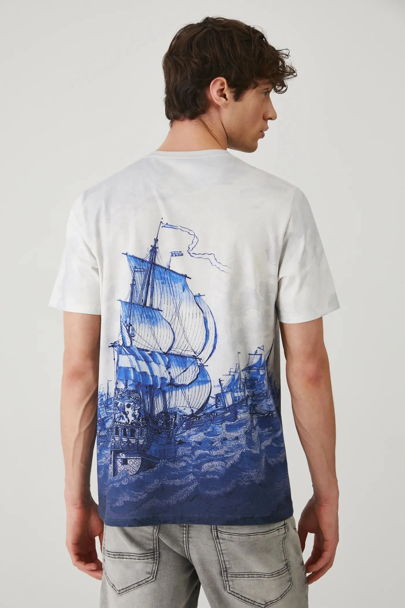 Хлопковая футболка - фото 3