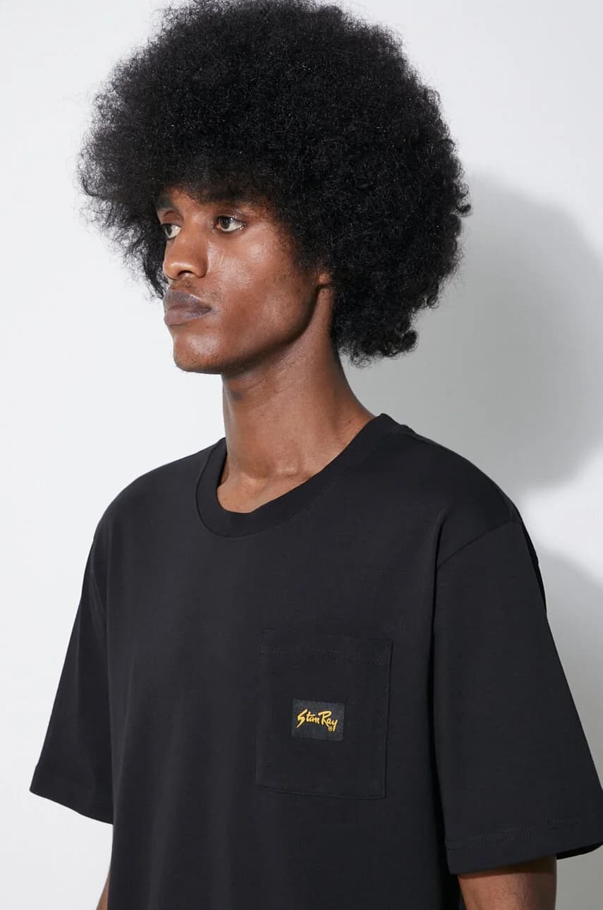 Хлопковая футболка Футболка с накладными карманами - фото 5