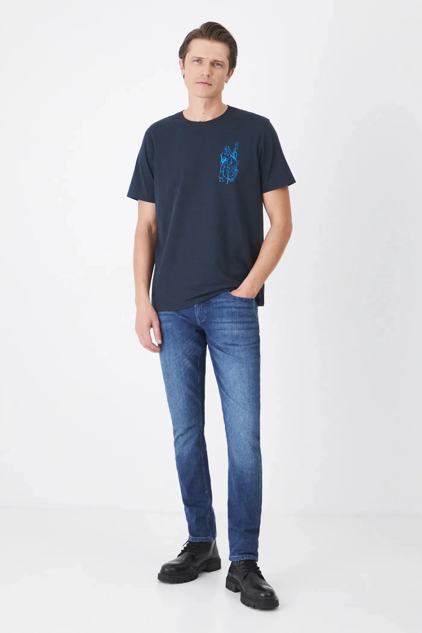 Хлопковая футболка - фото 2