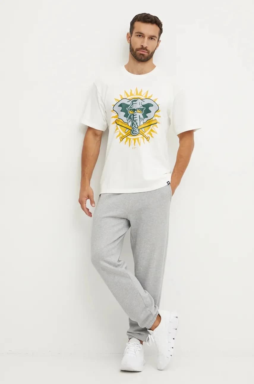 Хлопковая футболка MLB Oakland Athletics - фото 2